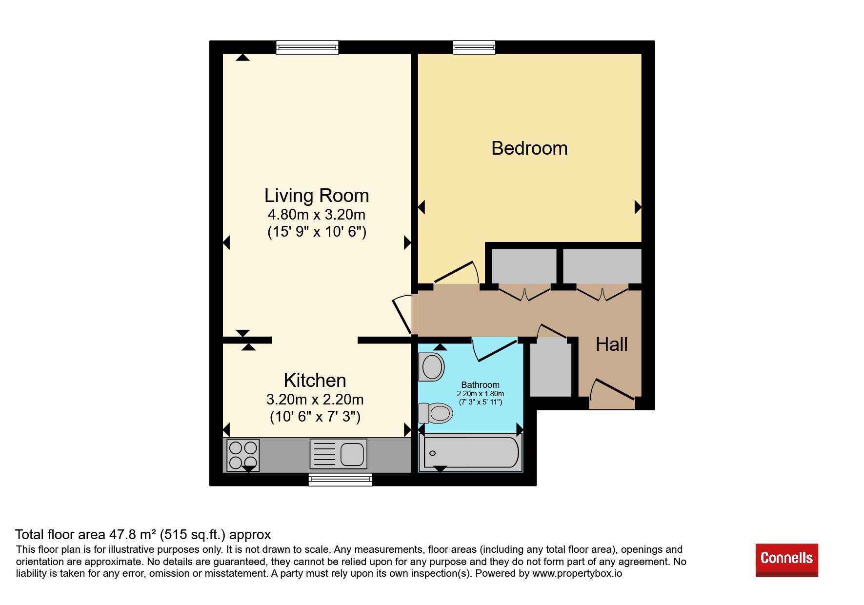 15e, Falcon Avenue, MILTON KEYNES floorplan