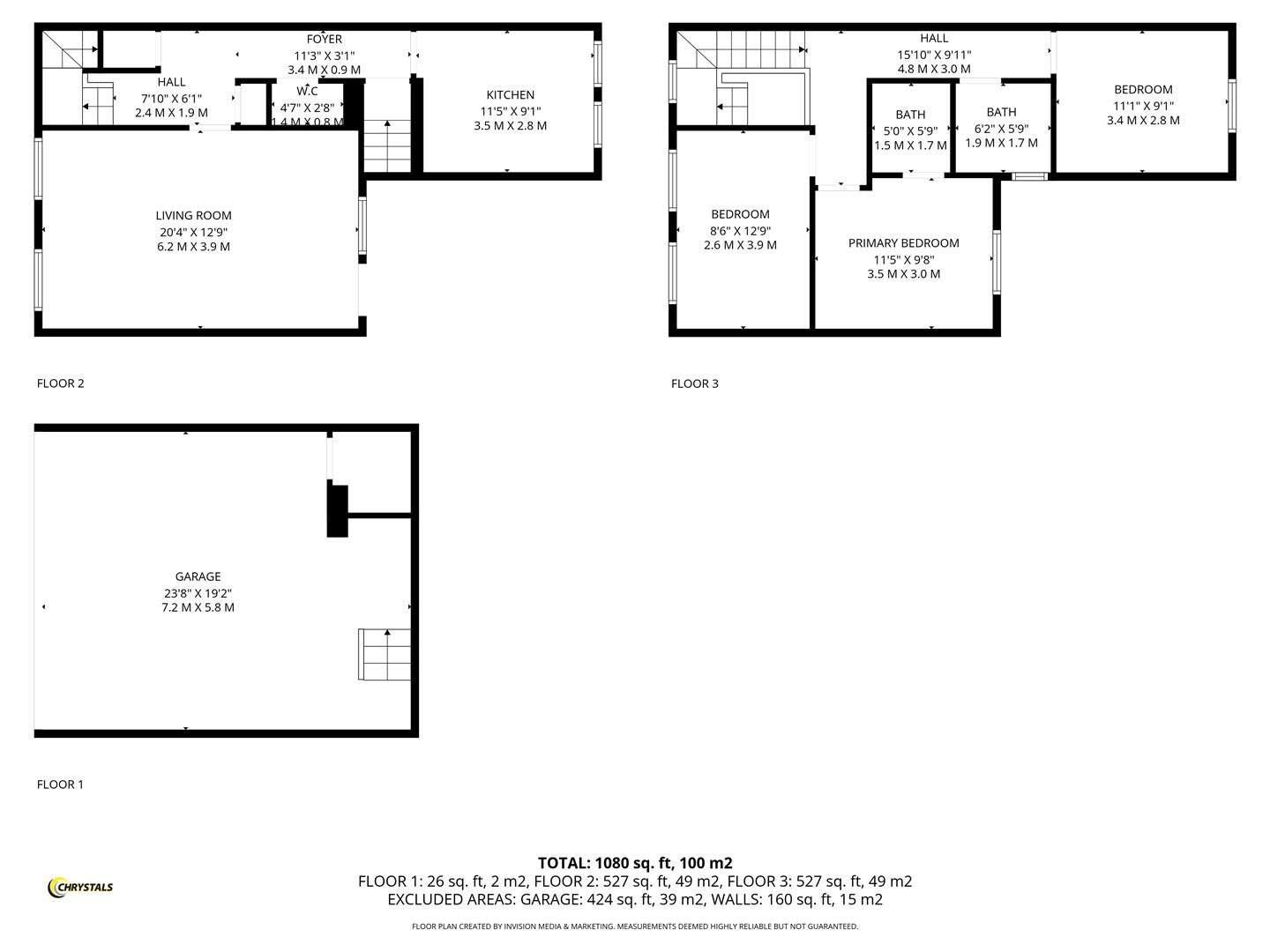 2 Kingfisher View, Old Castletown Road, Douglas floorplan
