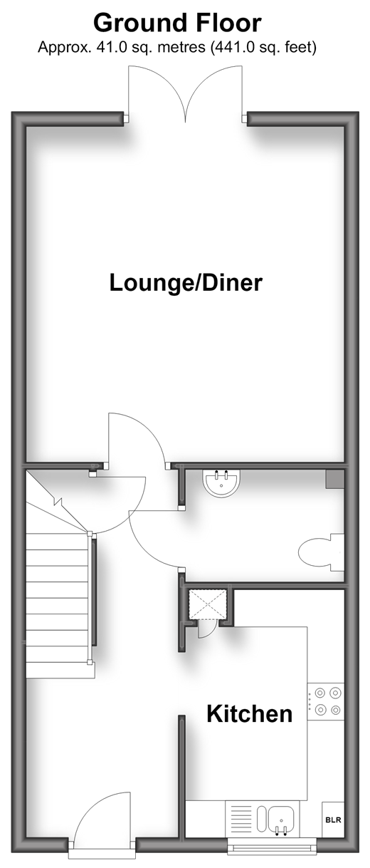 Pierce Lane, Tenterden floorplan