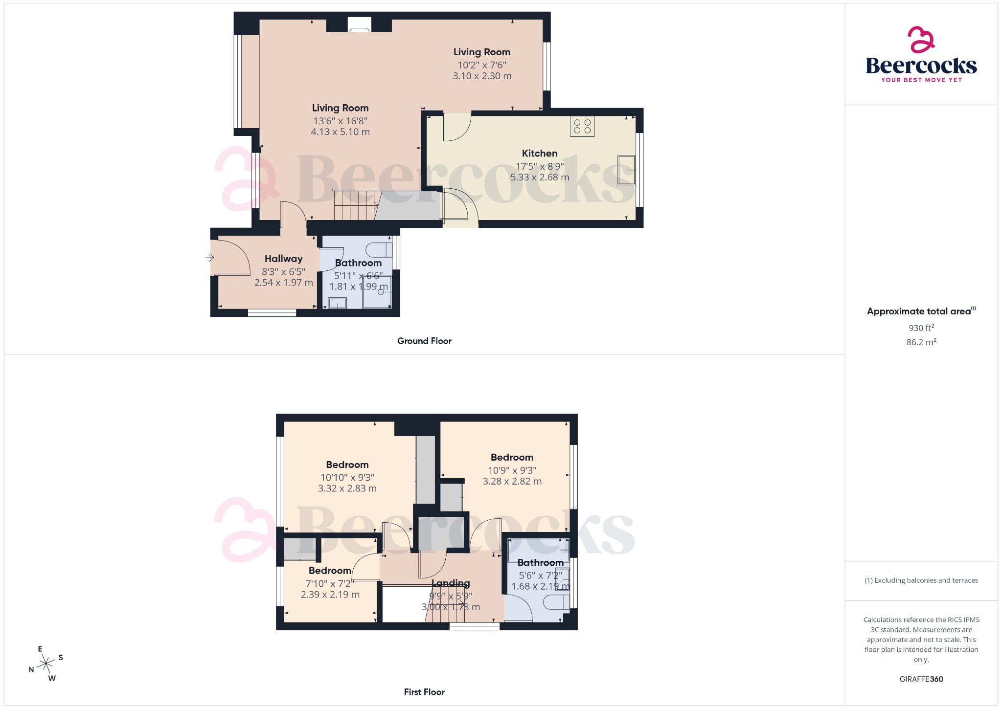 54 Westborough Way, Hull, East Riding of Yorkshire floorplan