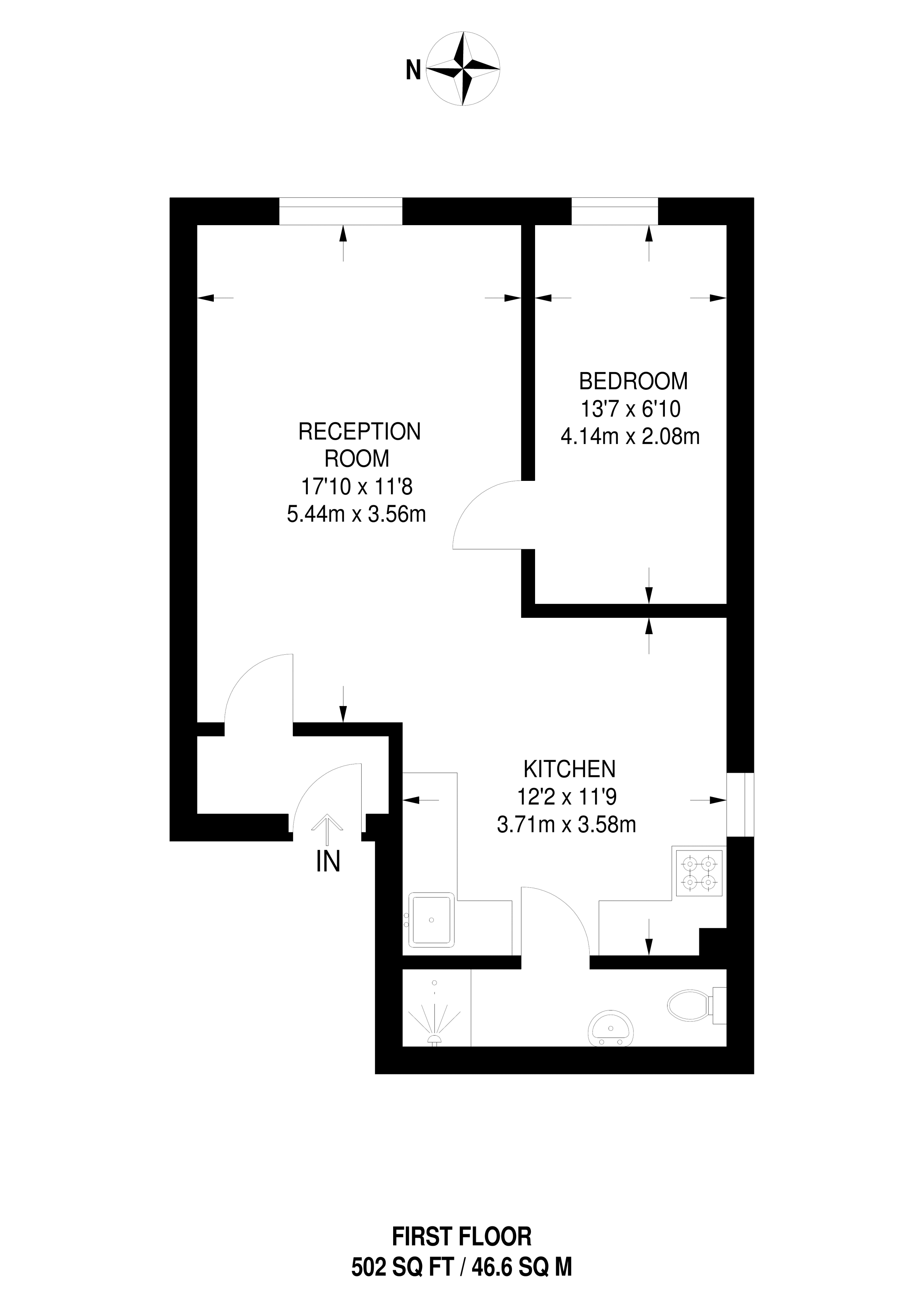 1 Bedrooms Flat to rent in Roxborough Road, Harrow HA1