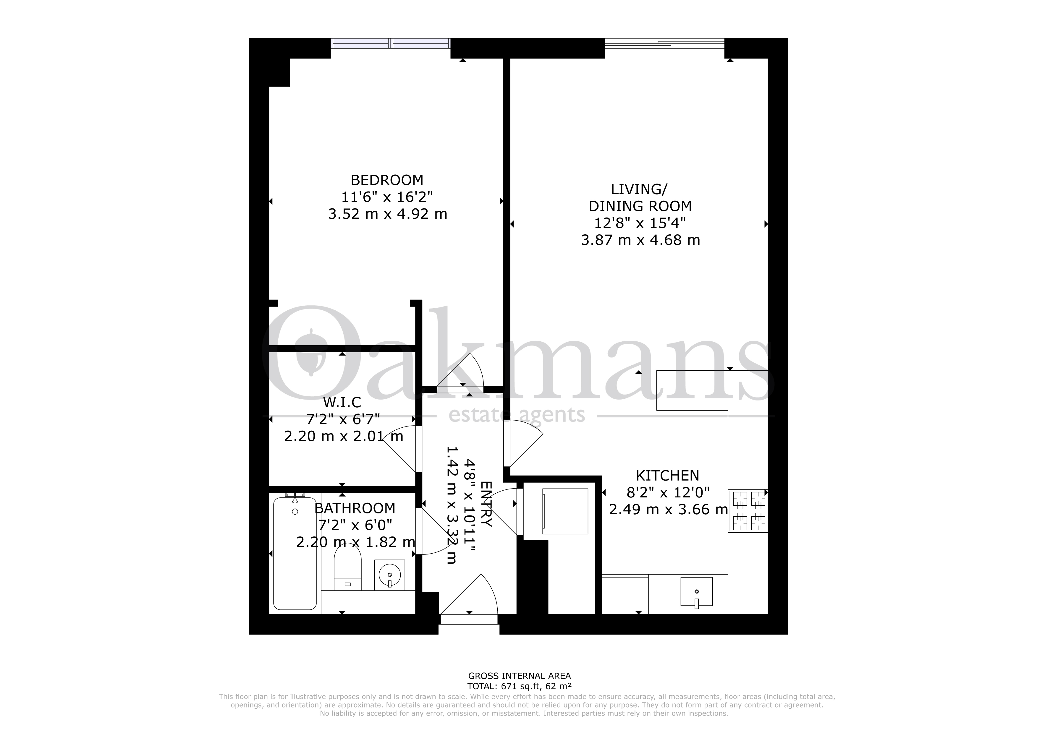 FLAT 414, ST. PAULS PLACE, BIRMINGHAM floorplan