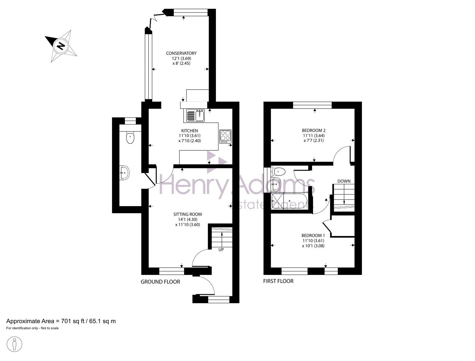 1 Lilac Close, Bognor Regis floorplan