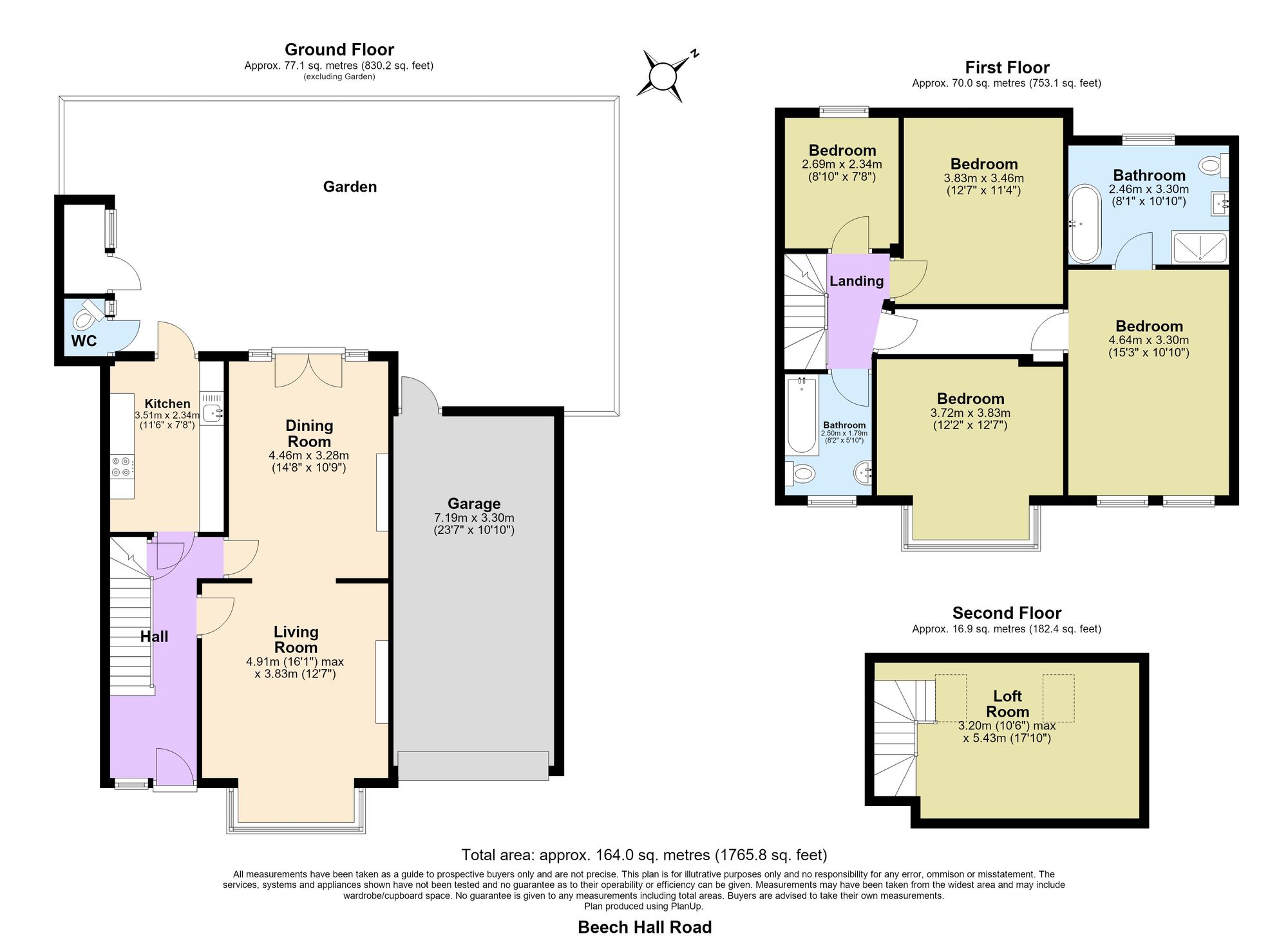 102 Beech Hall Road, Highams Park floorplan