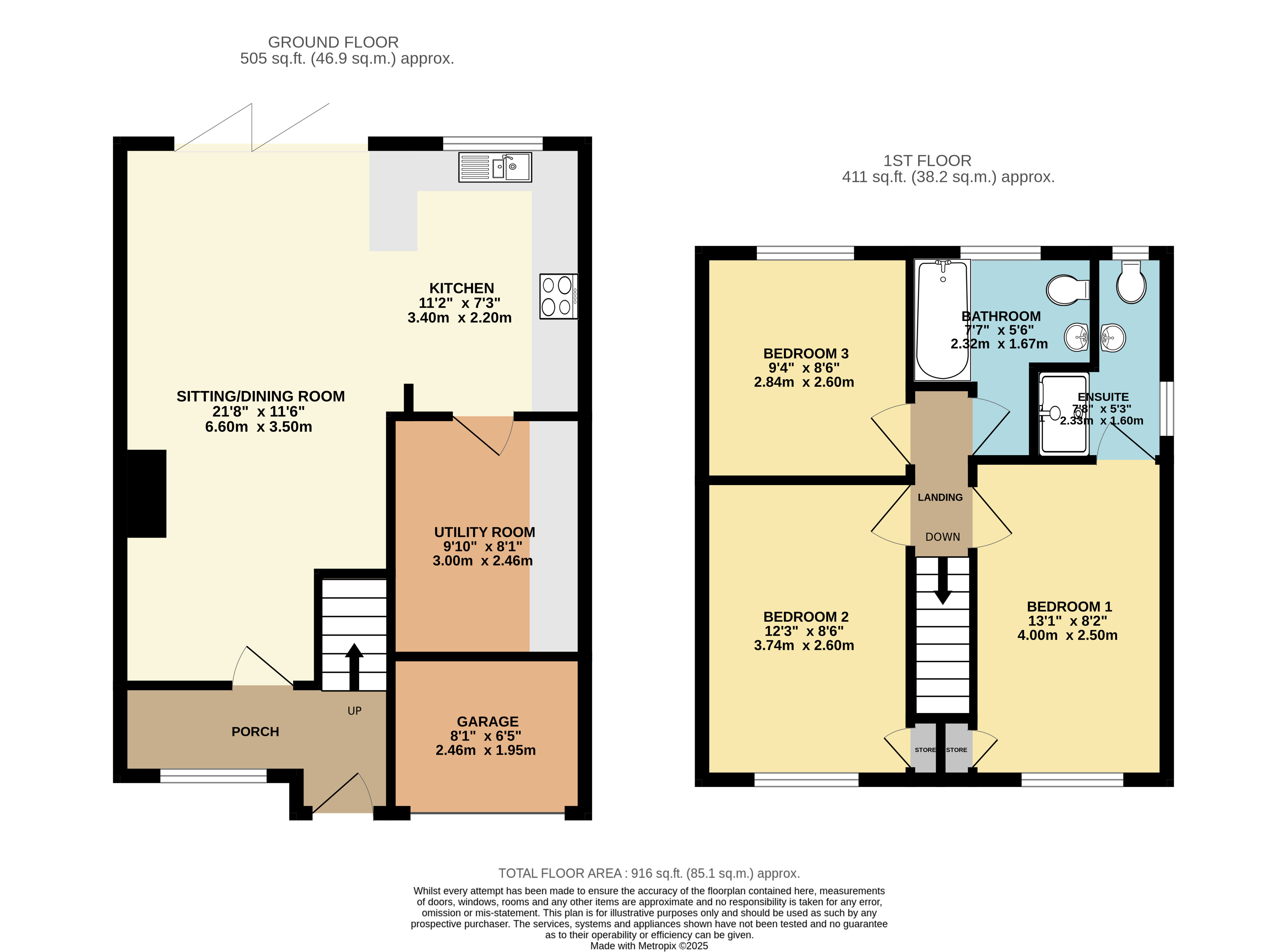 Pallot Close, Bursledon, Hampshire, SO31 floorplan