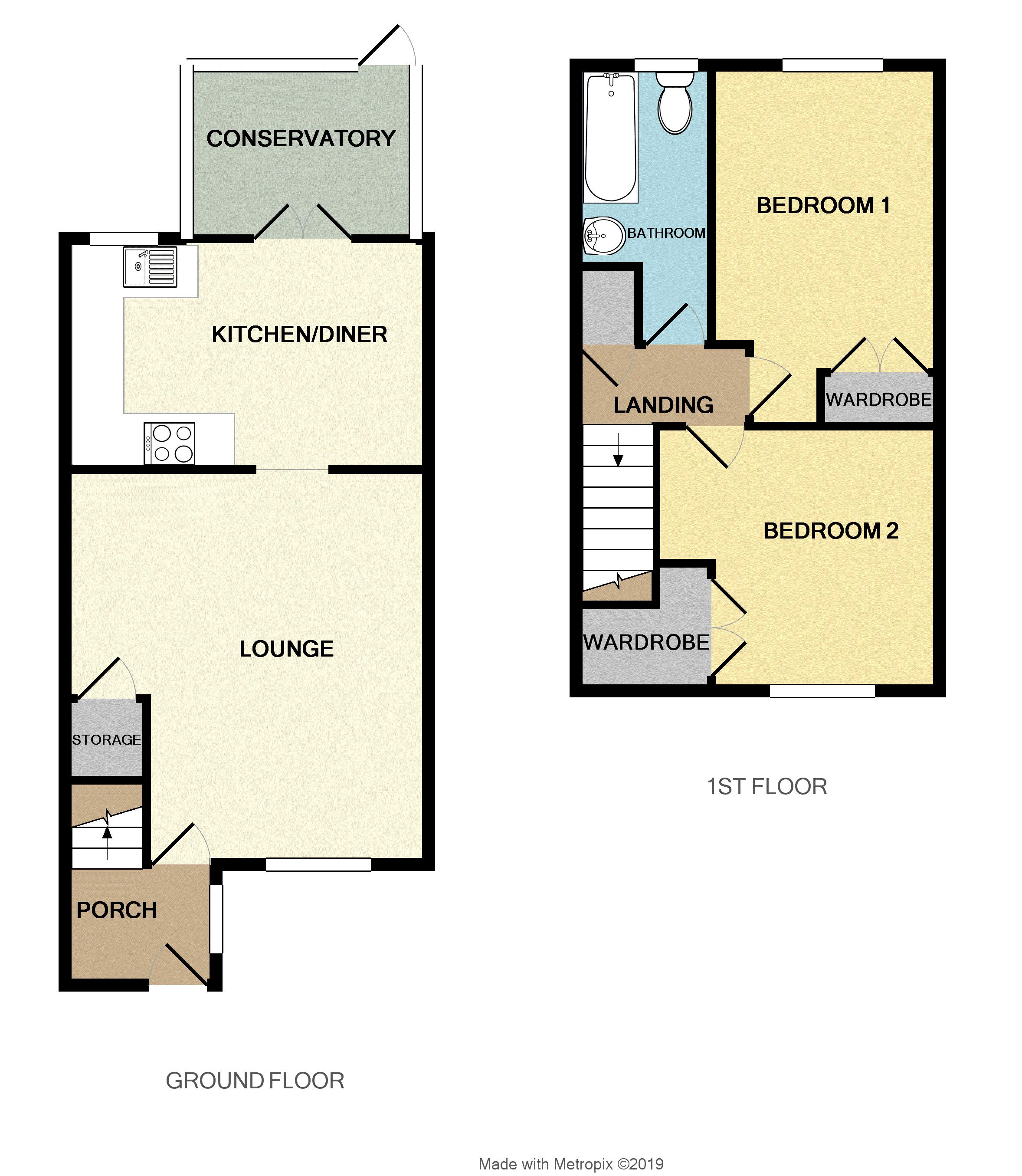 2 Bedrooms Semi-detached house for sale in Miles Court, Barrs Court, Bristol BS30