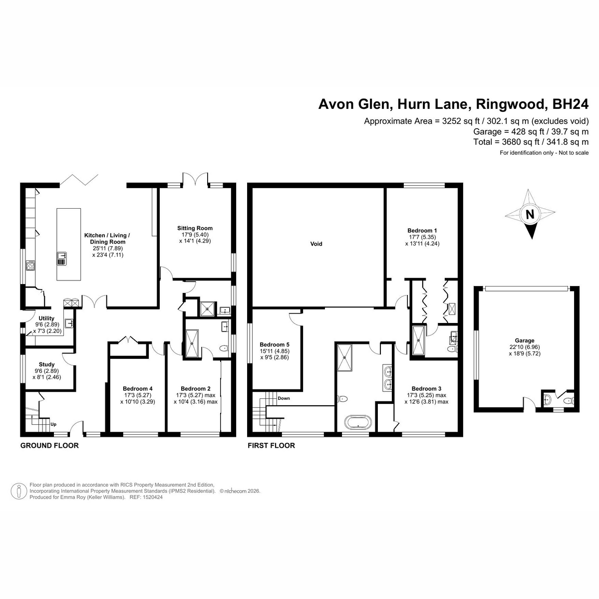 Avon Glen, Hurn Lane, Ringwood floorplan