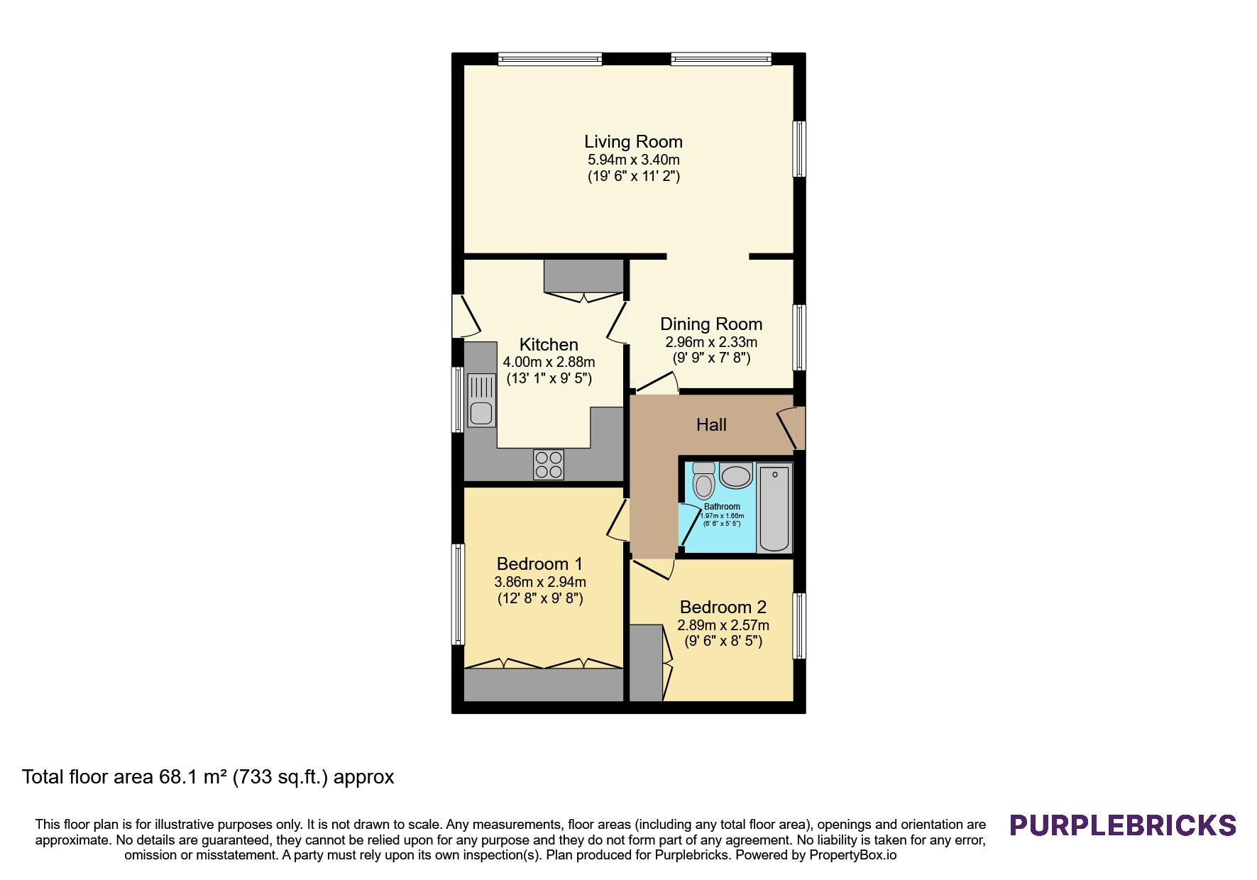 31, Earls Ditton Lane, Kidderminster floorplan