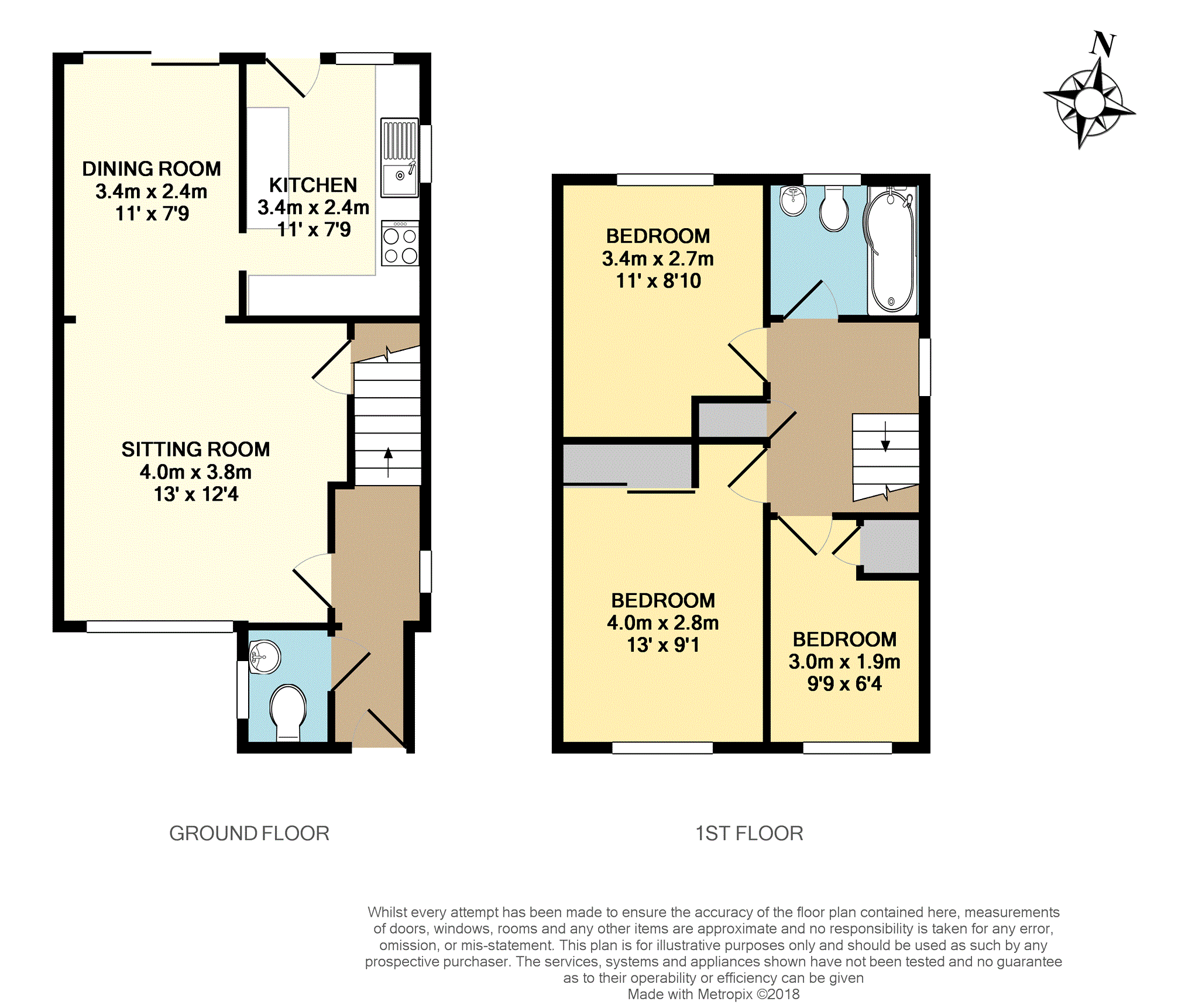 3 Bedrooms Semi-detached house for sale in Shere Close, Dorking RH5