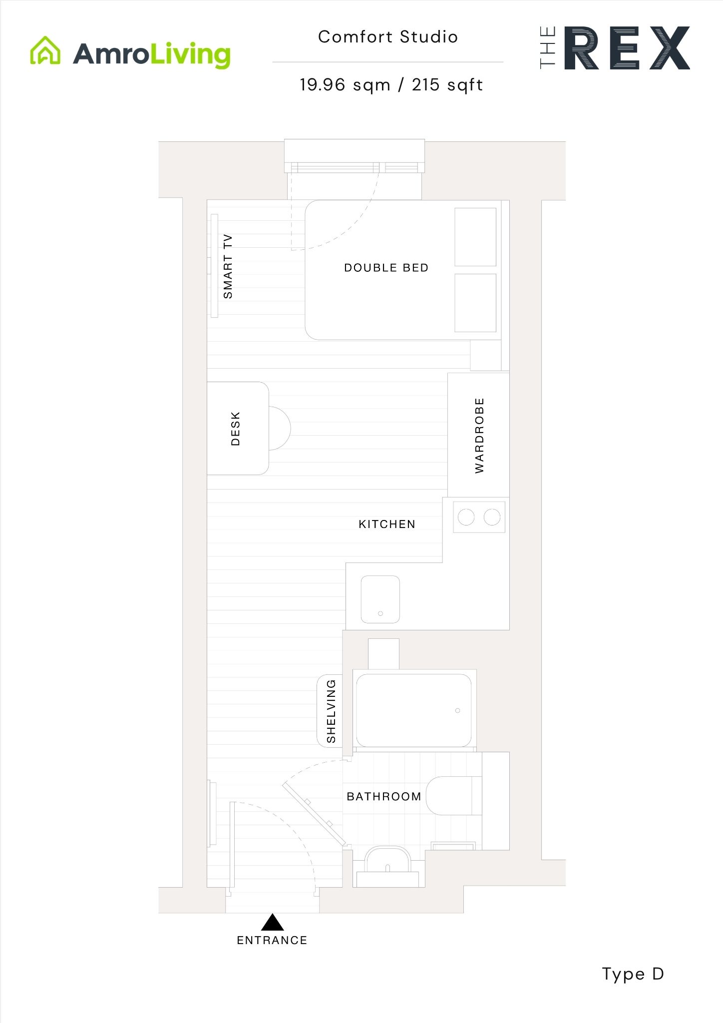 SC, The Rex, 175 Clarence St, Kingston, London floorplan