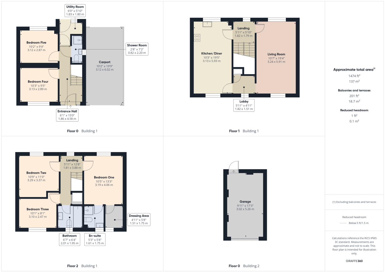 32, Crystal Drive, Peterborough floorplan