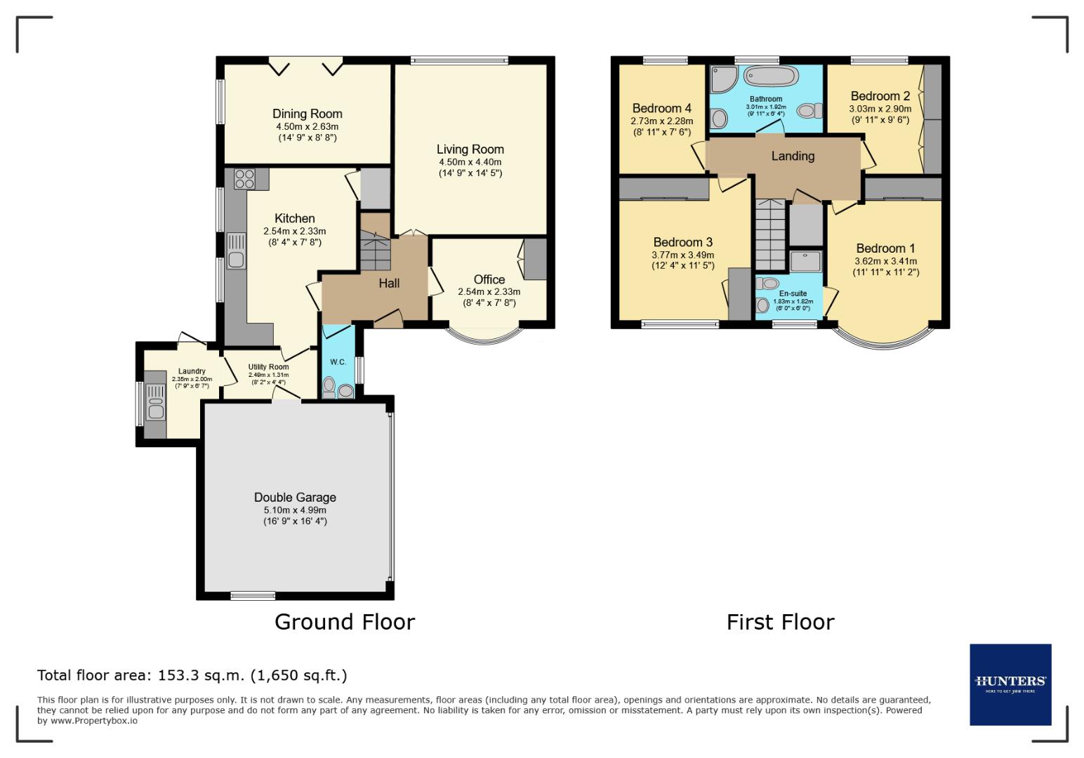 9, Redshank Grove, Leigh floorplan