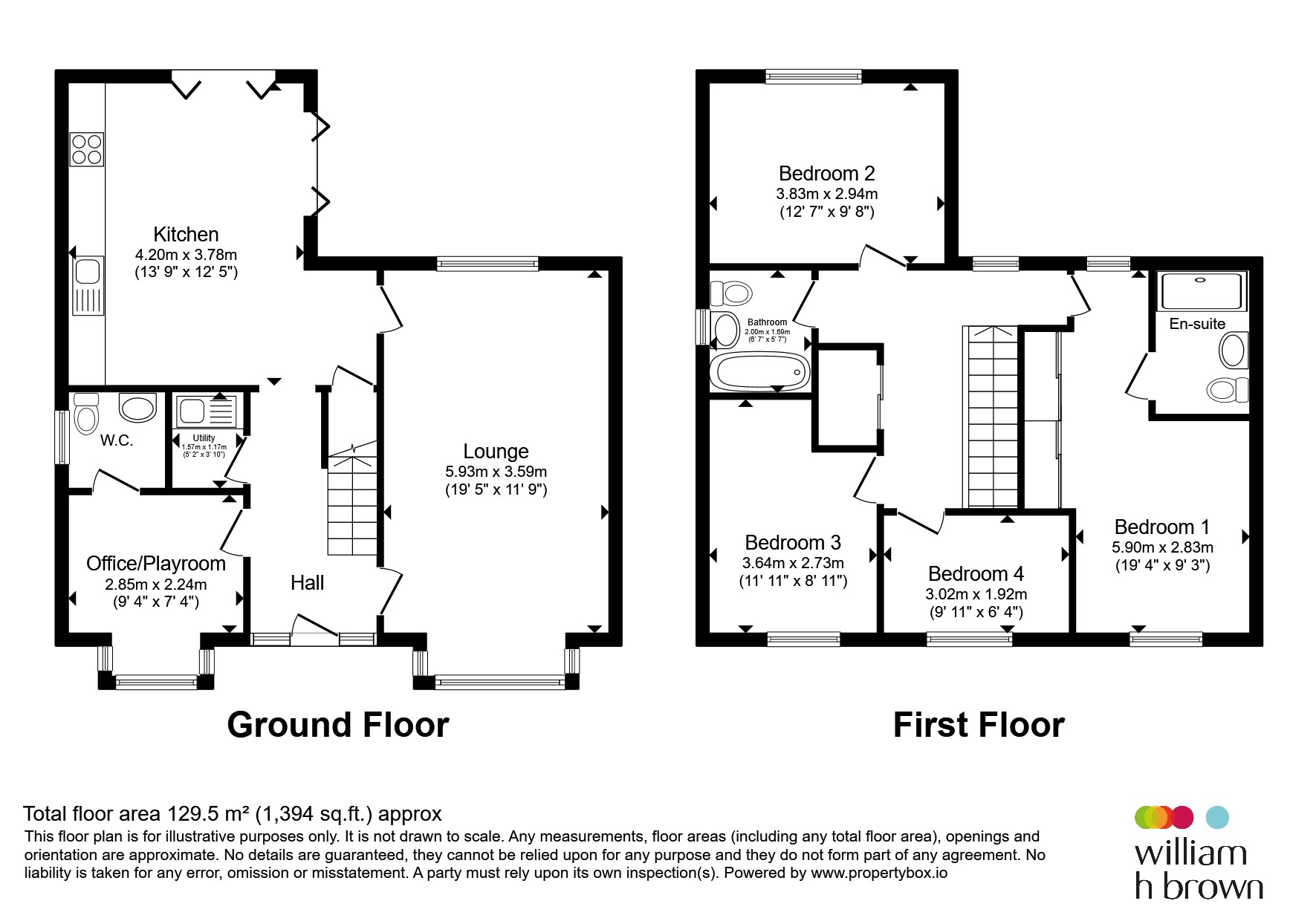 21, Green Shank Drive, Mexborough floorplan