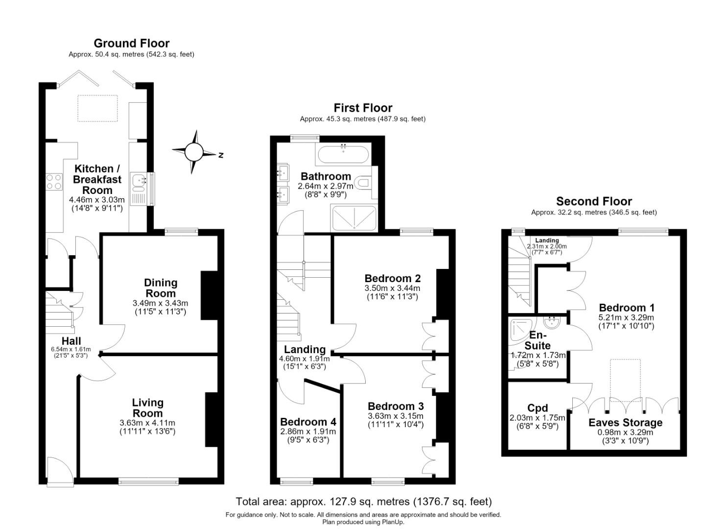 9, Saxon Road, Cambridge floorplan