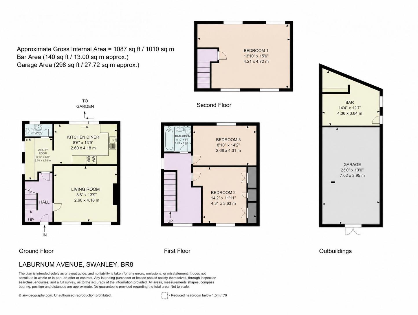 17, Laburnum Avenue, Swanley floorplan