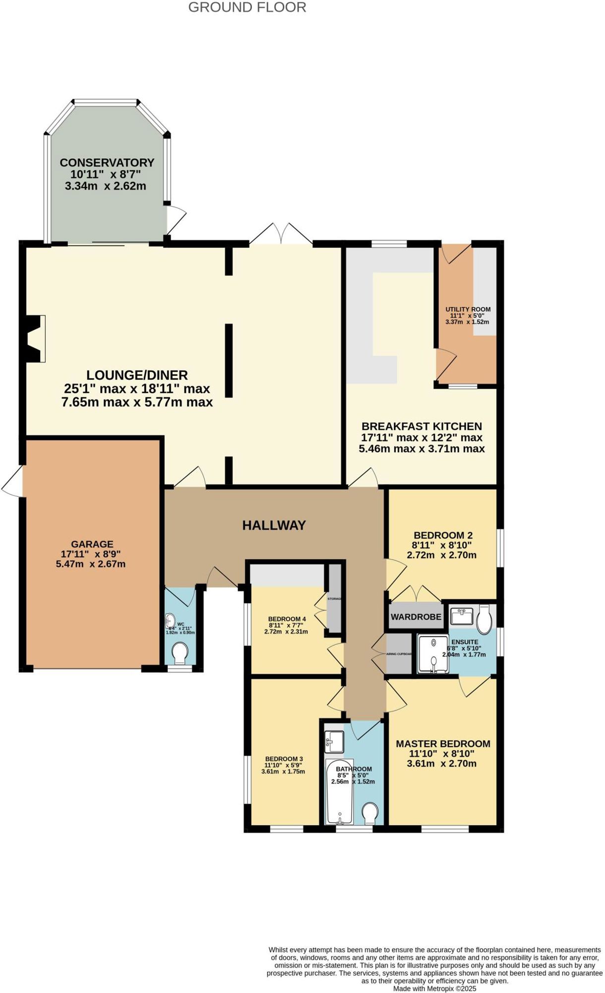 3, Dycote Lane, Lincoln floorplan