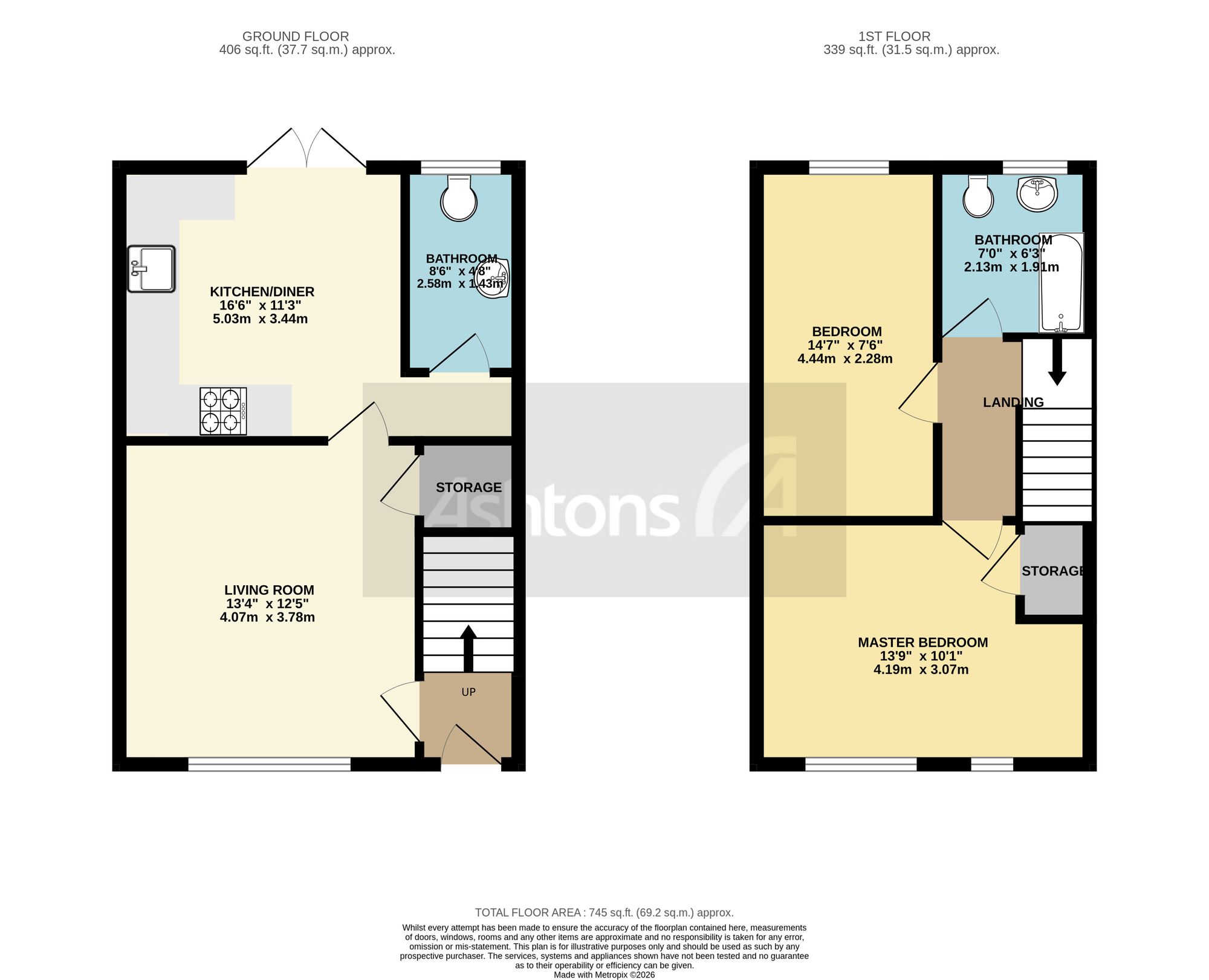 111 Anchor Field, Leigh floorplan