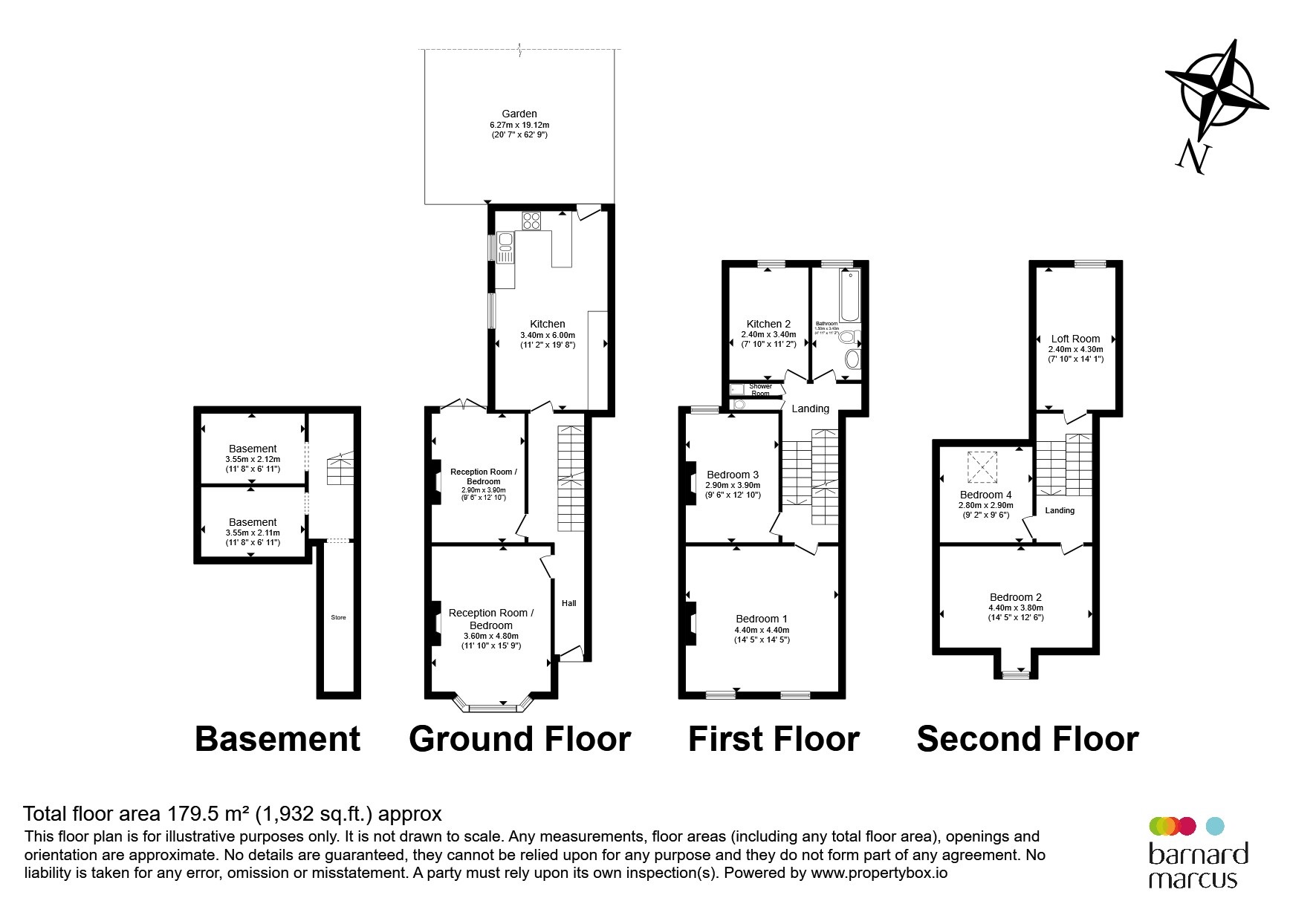 28, Kidderminster Road, Croydon floorplan