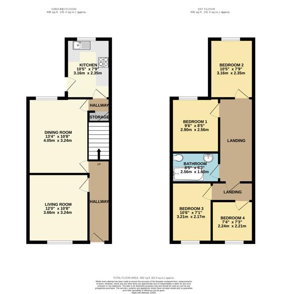 10, Norman Street, Manchester floorplan