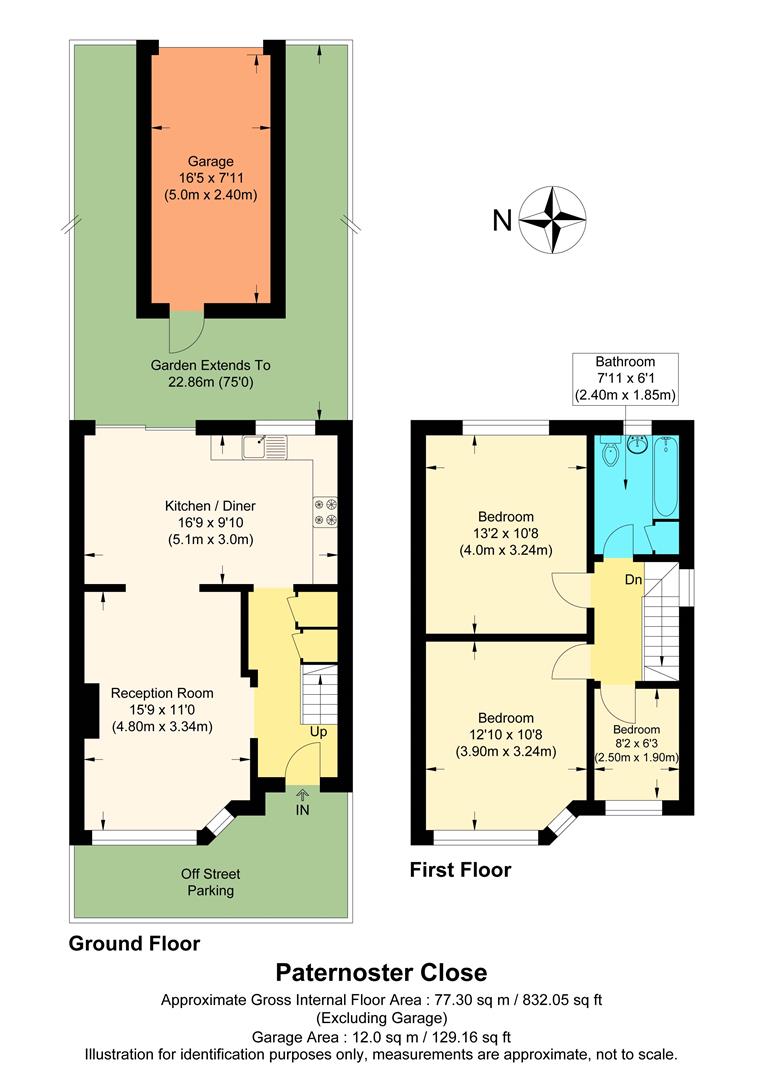 7, Paternoster Close, Waltham Abbey floorplan