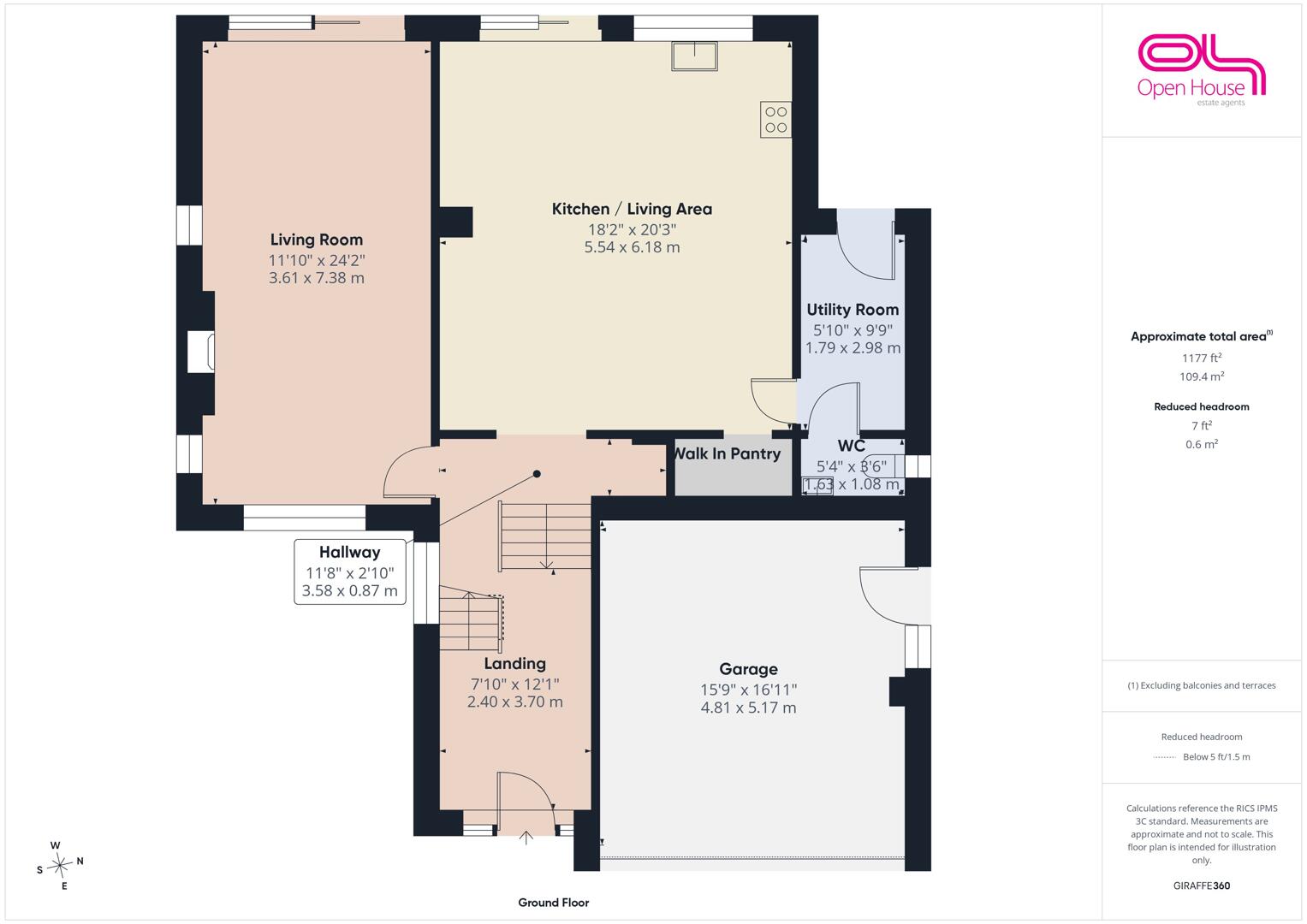 9, Meadow Ridge, Stafford floorplan