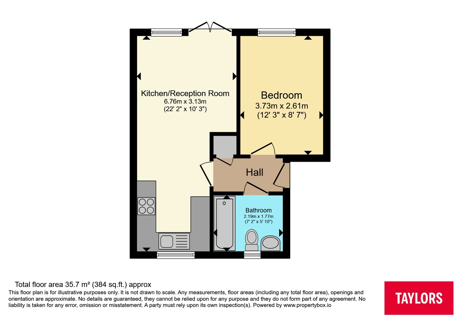 19, Yalland Close, Bristol floorplan