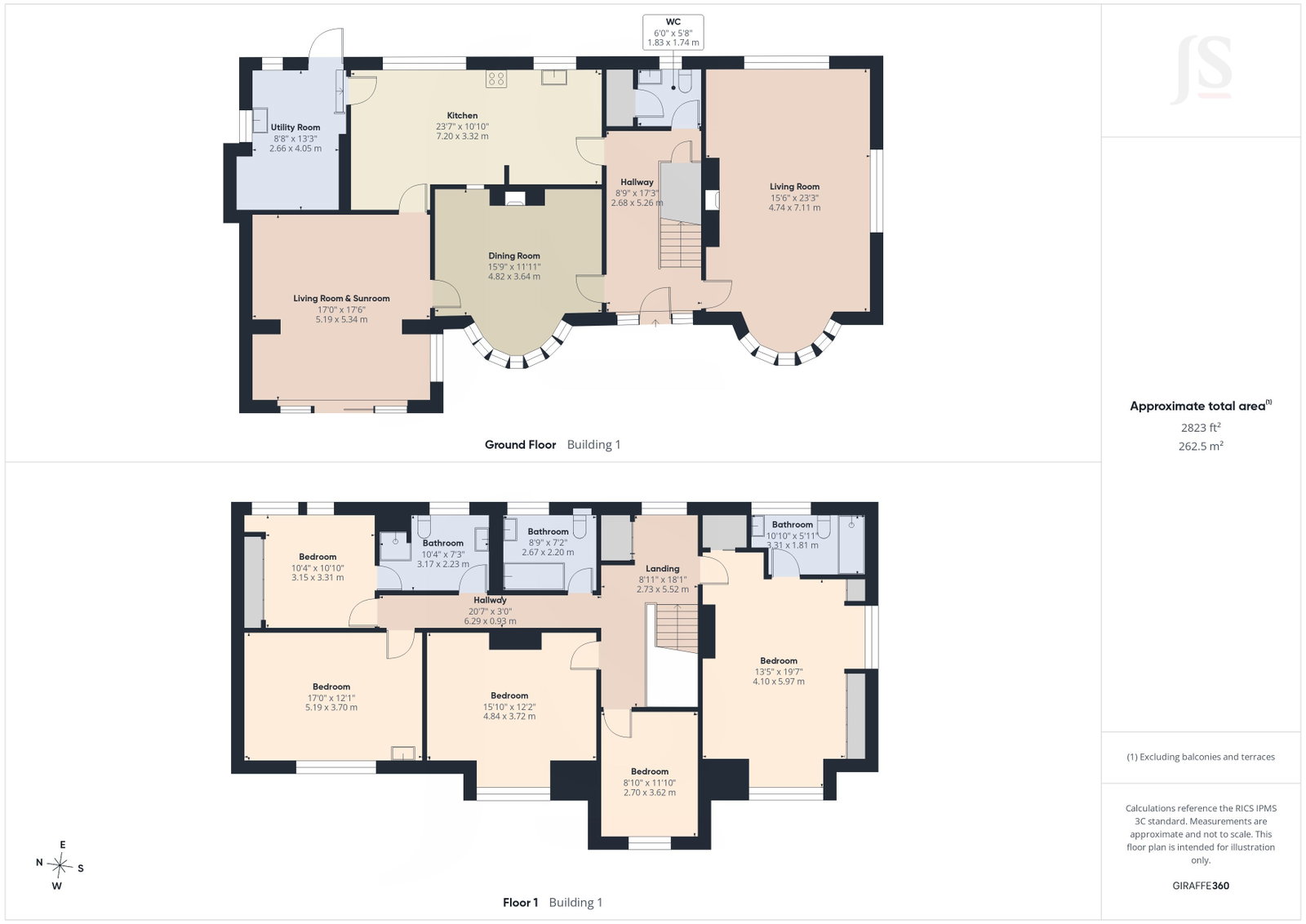 68, Grand Avenue, Worthing floorplan