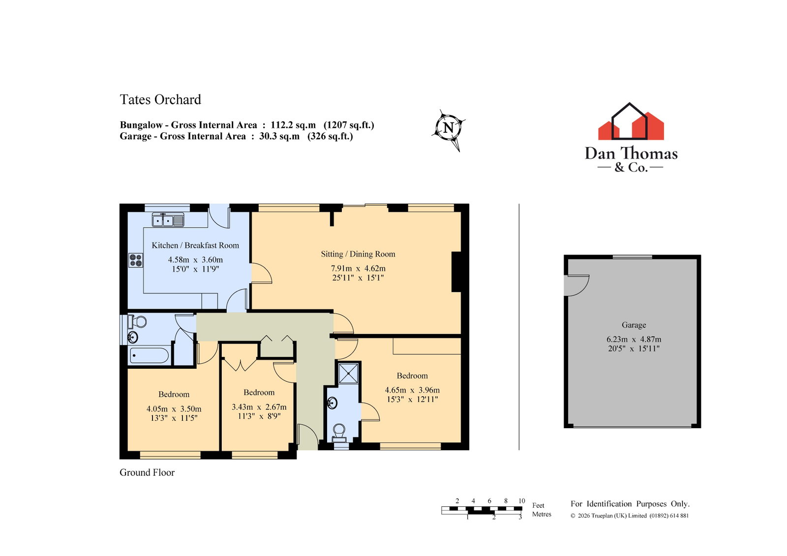 9, Tates Orchard, Longfield floorplan