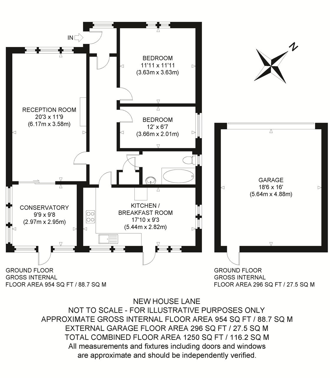 8, New House Lane, Canterbury floorplan