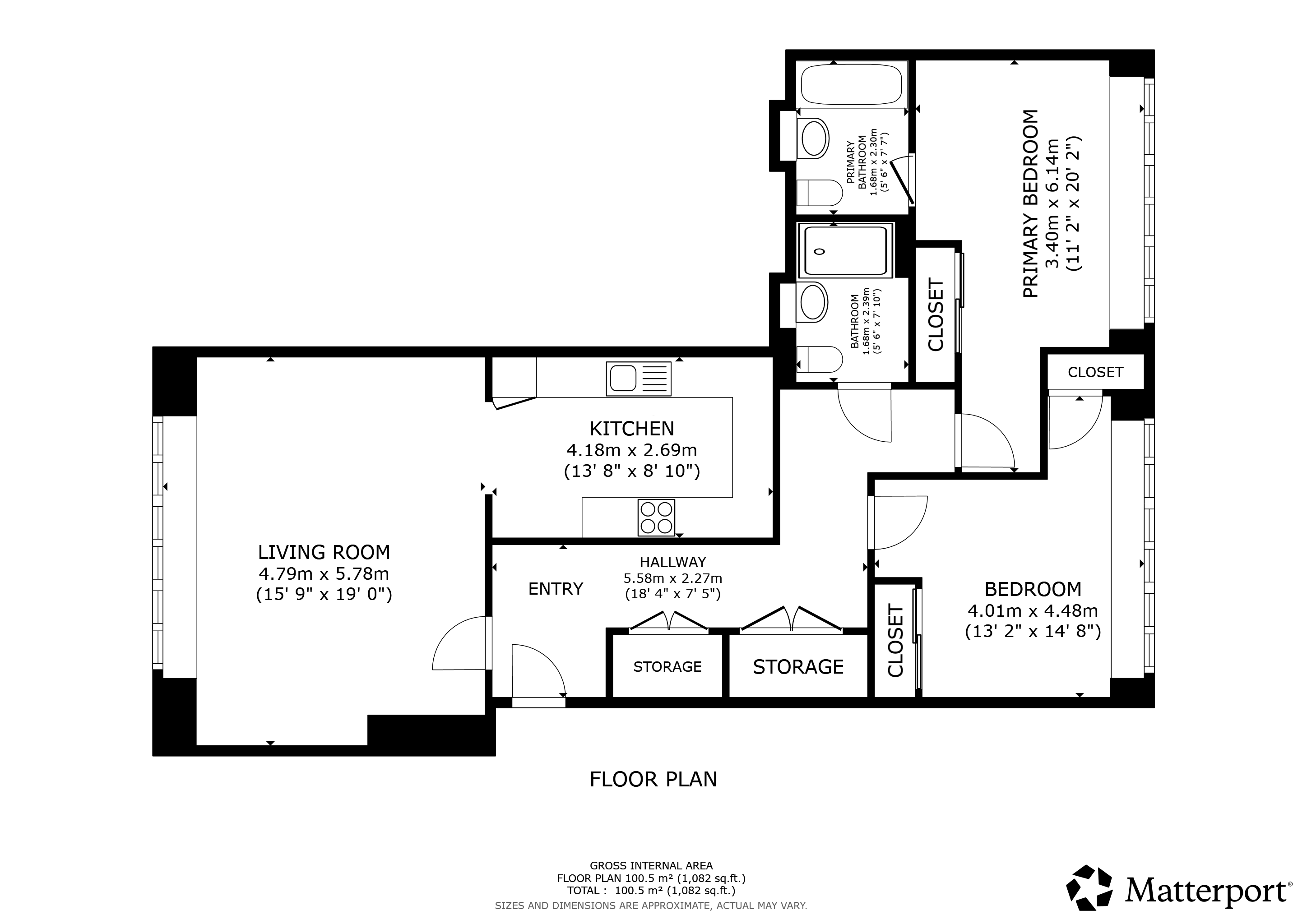 Flat 5/2, 1, Spinner Court, Glasgow City floorplan