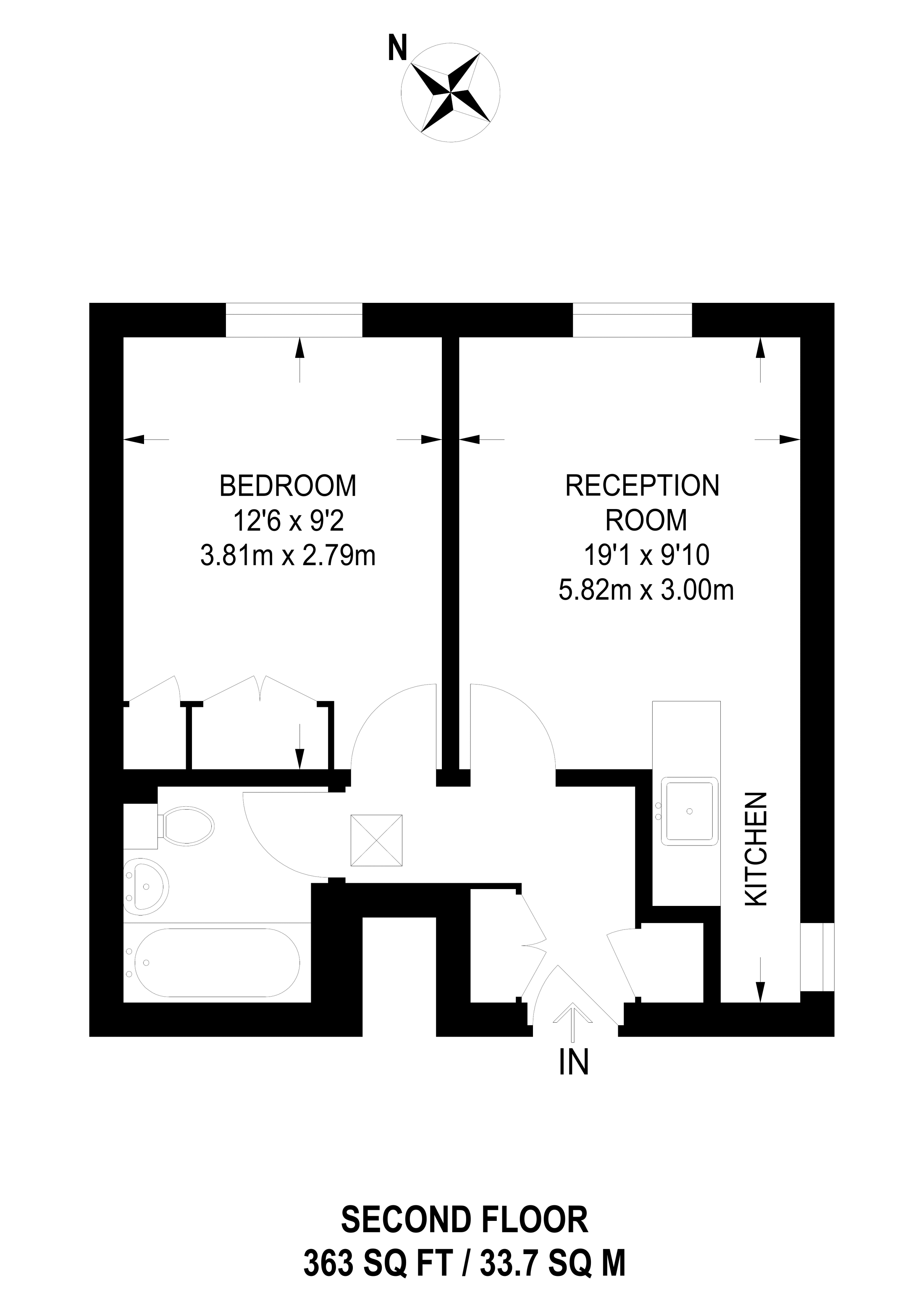 1 Bedrooms Flat for sale in Offerton Road, Clapham Old Town, London SW4