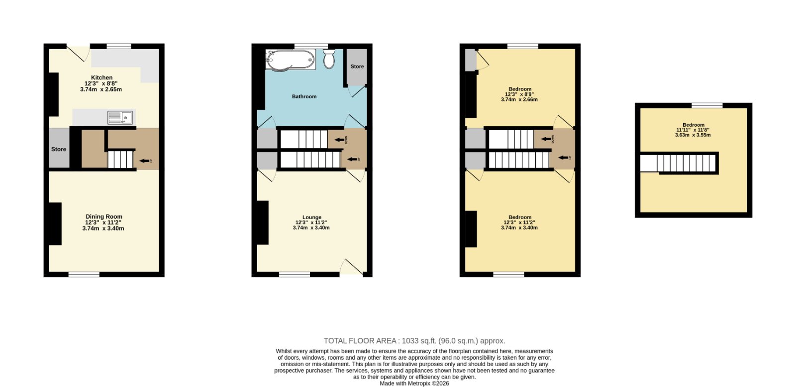 14, Wood Street, Dover floorplan
