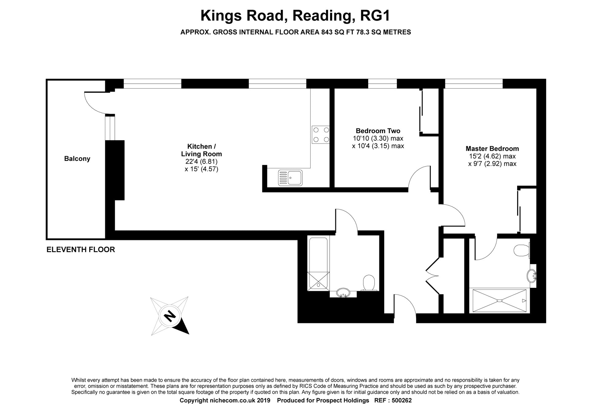 Verto, 120 Kings Road, Reading, Berkshire RG1, 2 bedroom flat to rent
