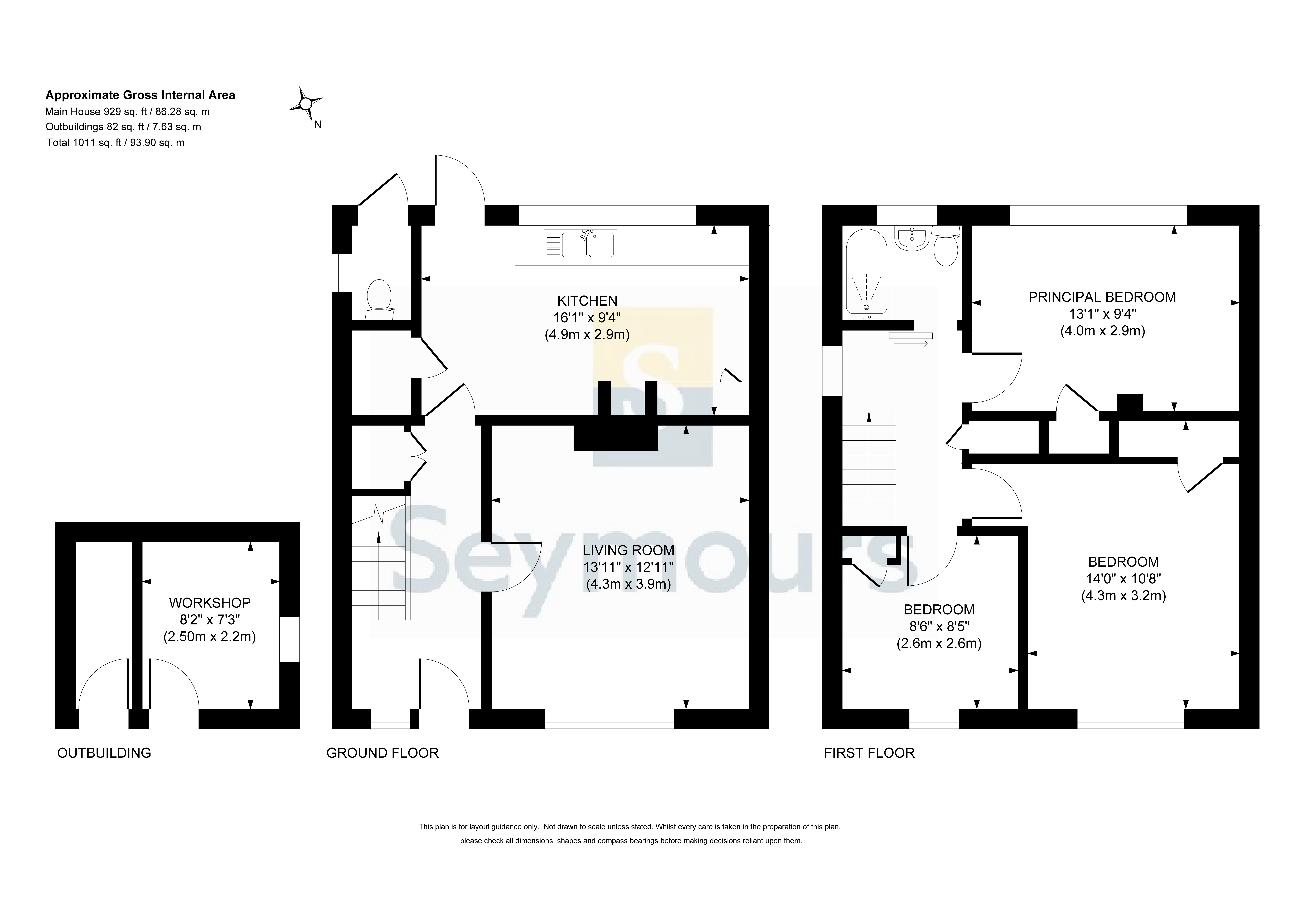 34, Ford Road, Surrey floorplan
