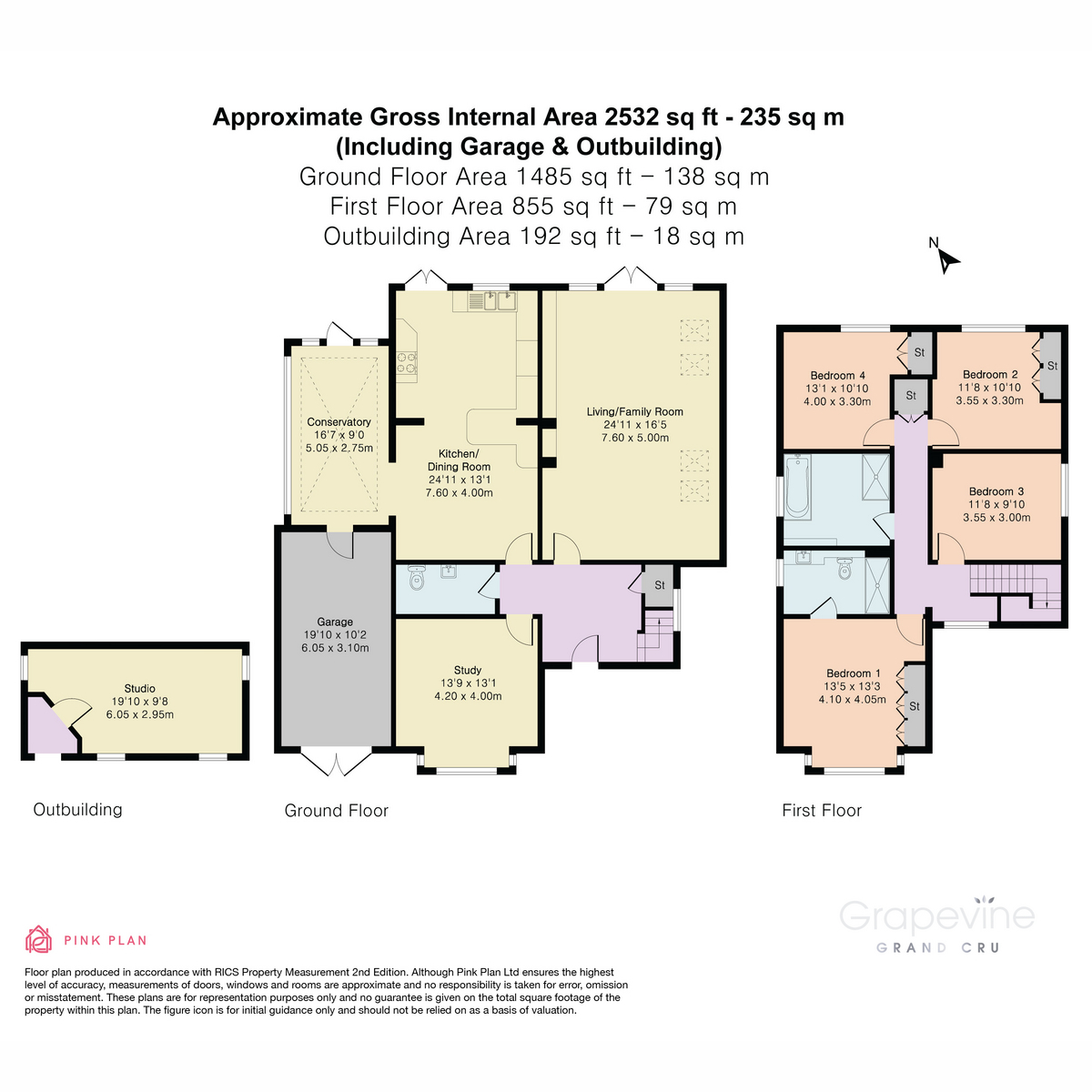 54, Park View Drive North, Reading floorplan
