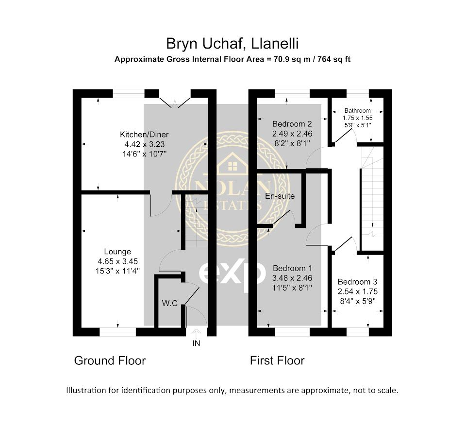 15, Bryn Uchaf, Llanelli floorplan