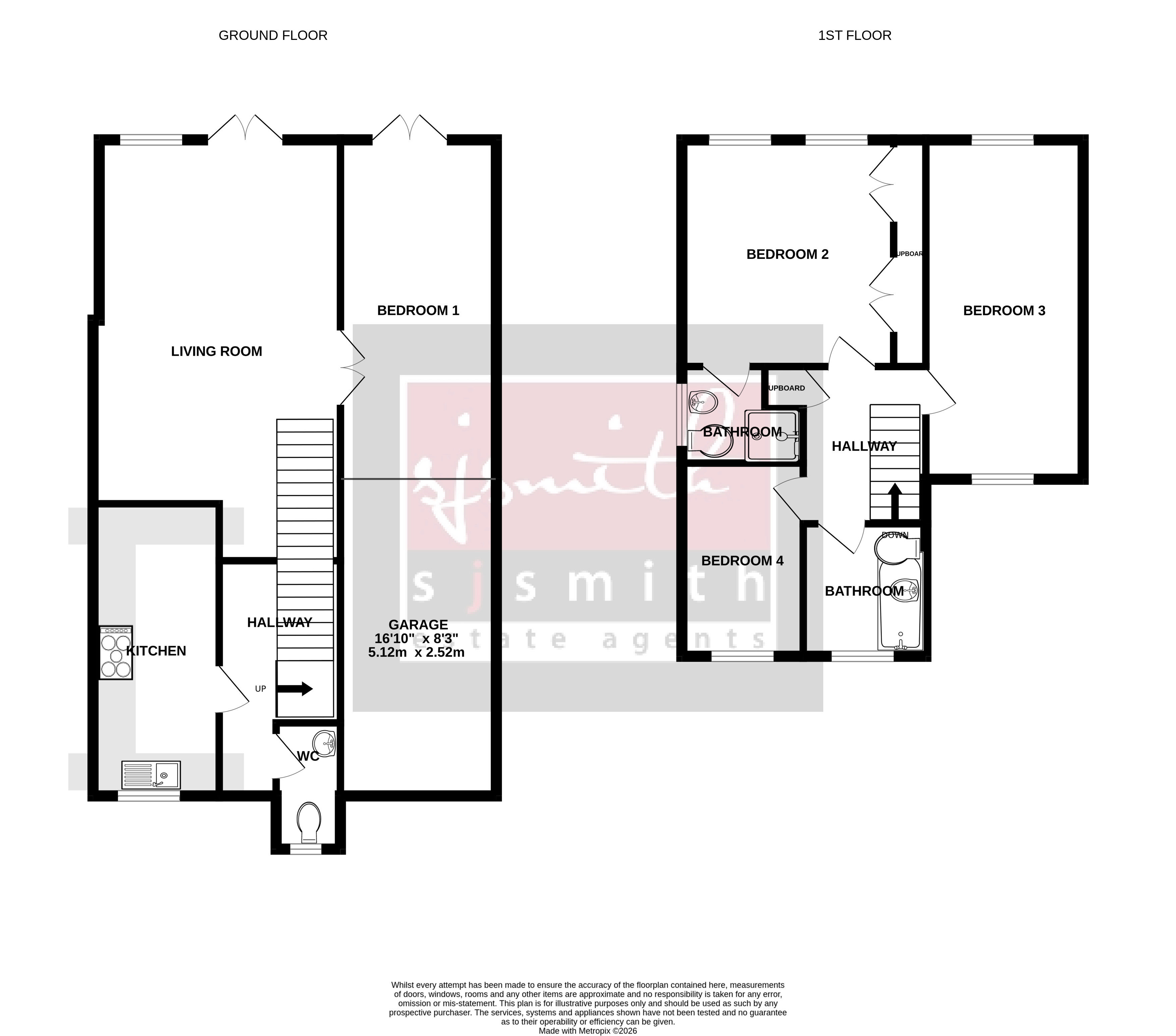 Room 3, 16C, Kings Road, Egham floorplan