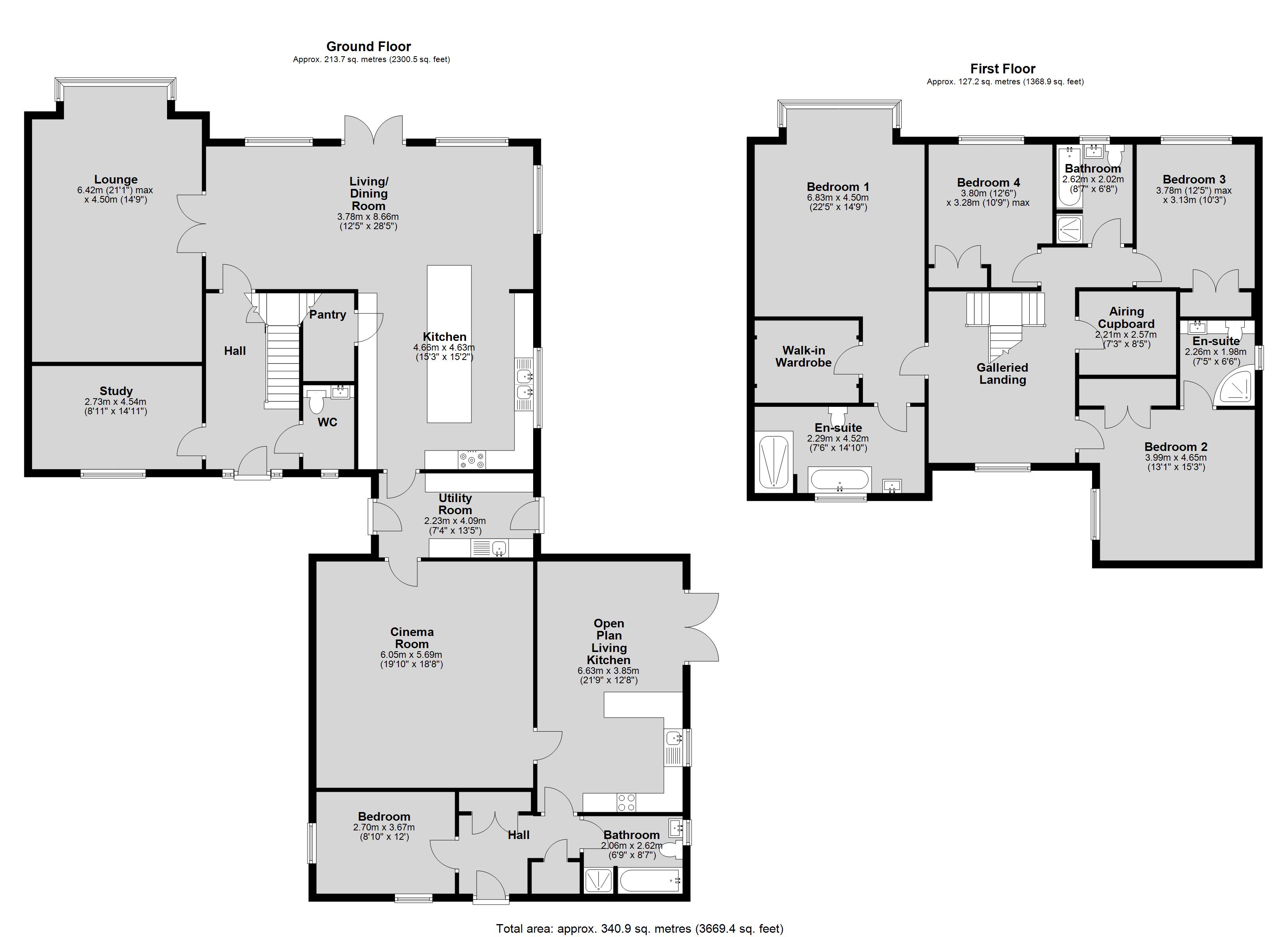 2, Foxes Lane, Lincoln floorplan