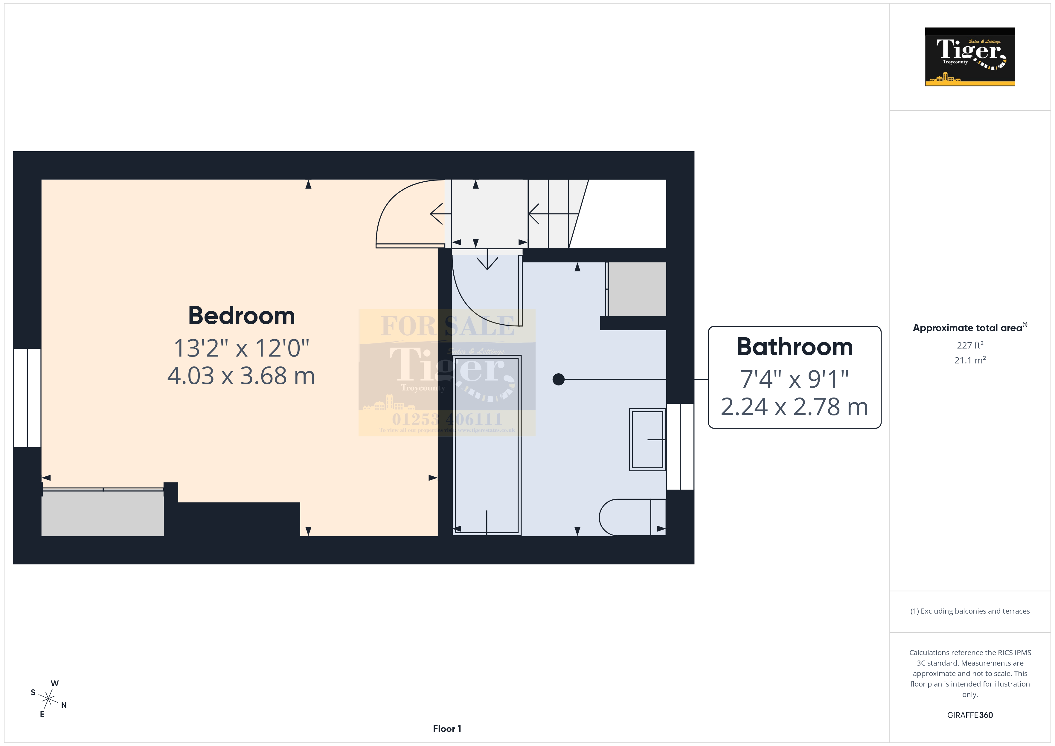 7, Laburnum Street, Blackpool floorplan