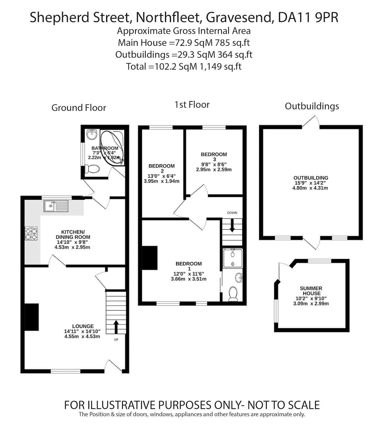 132, Shepherd Street, Kent floorplan
