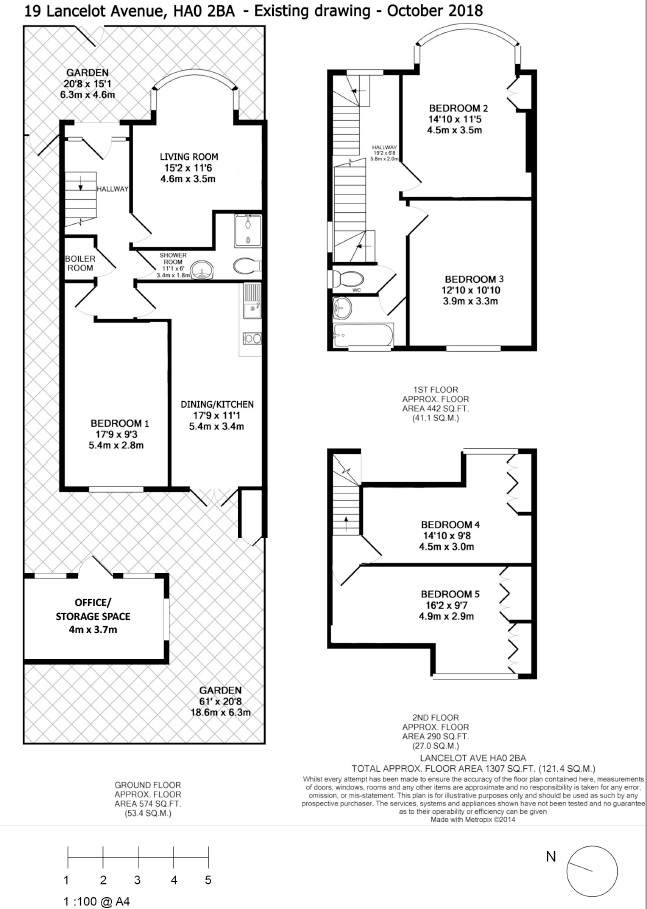 5 Bedrooms Terraced house for sale in Lancelot Avenue, Wembley HA0