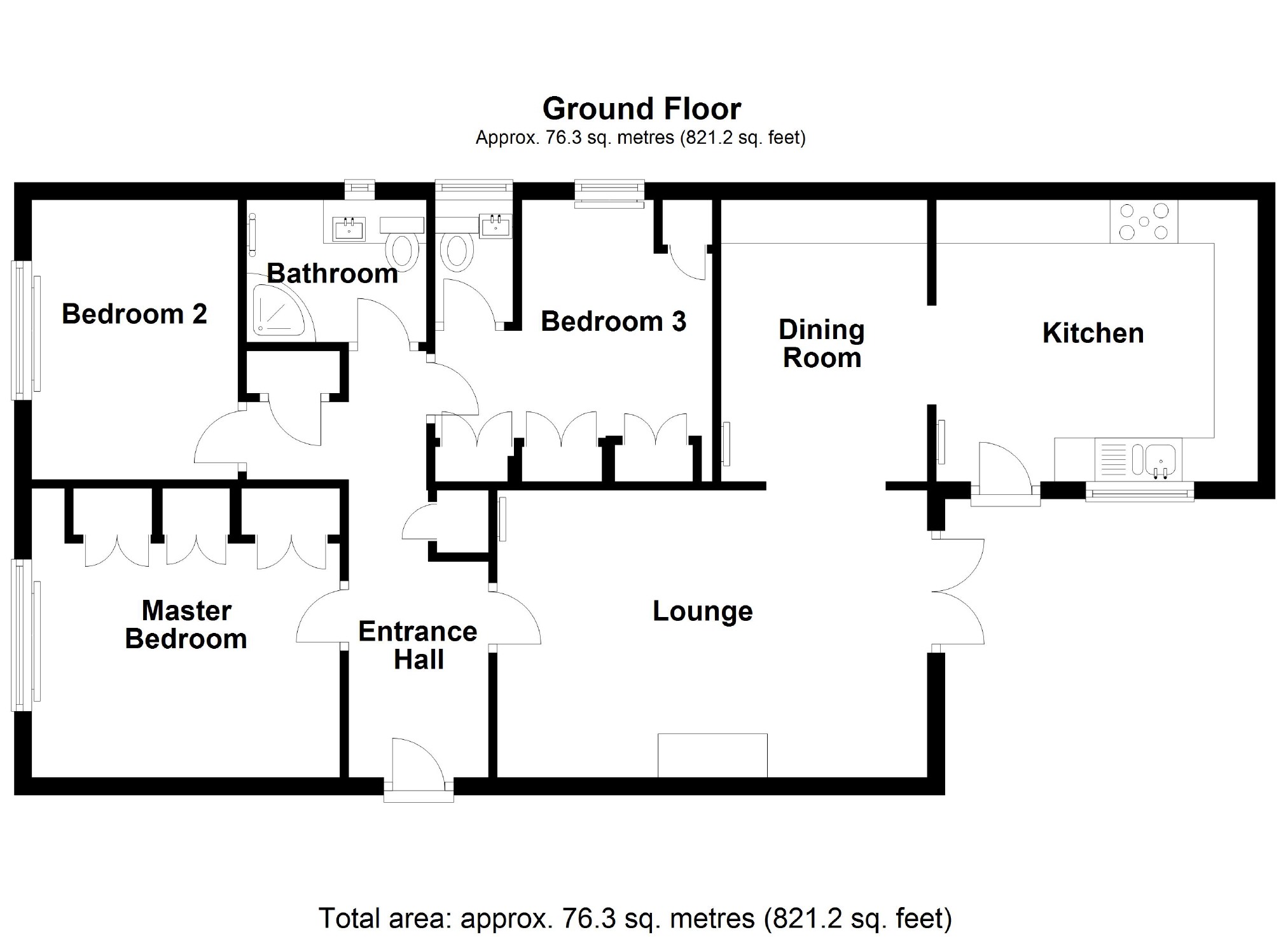 3 Bedrooms Bungalow for sale in Haltonchesters, Bancroft, Milton Keynes, Bucks MK13