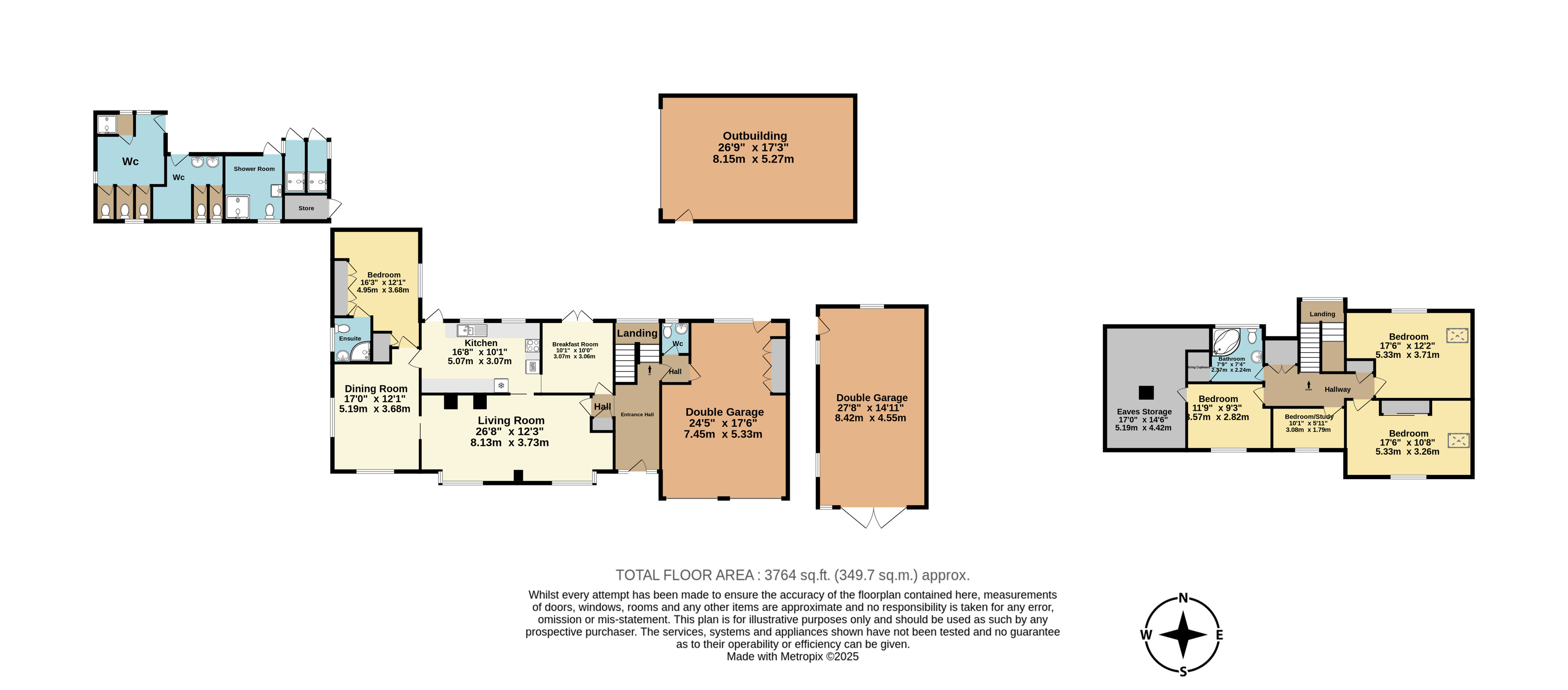 Braggs Lane Farm,, Braggs Lane, Herne Bay floorplan