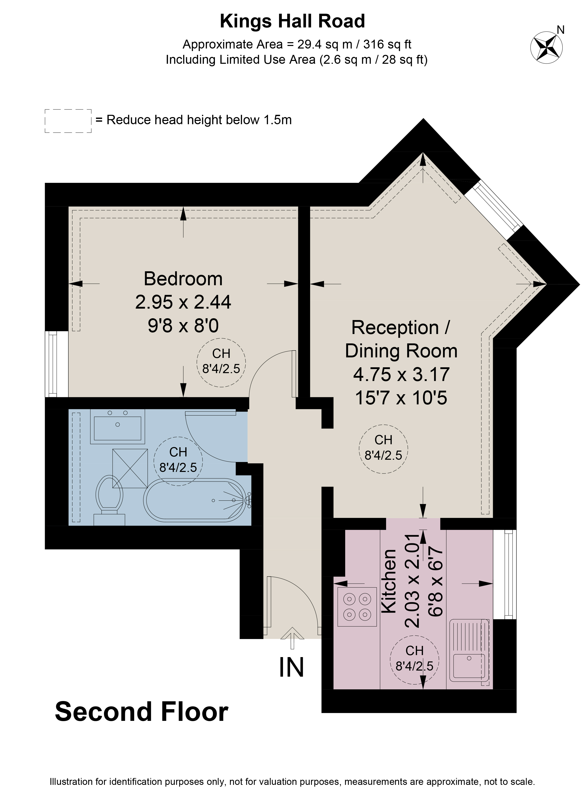 Kings Hall Road, Beckenham floorplan