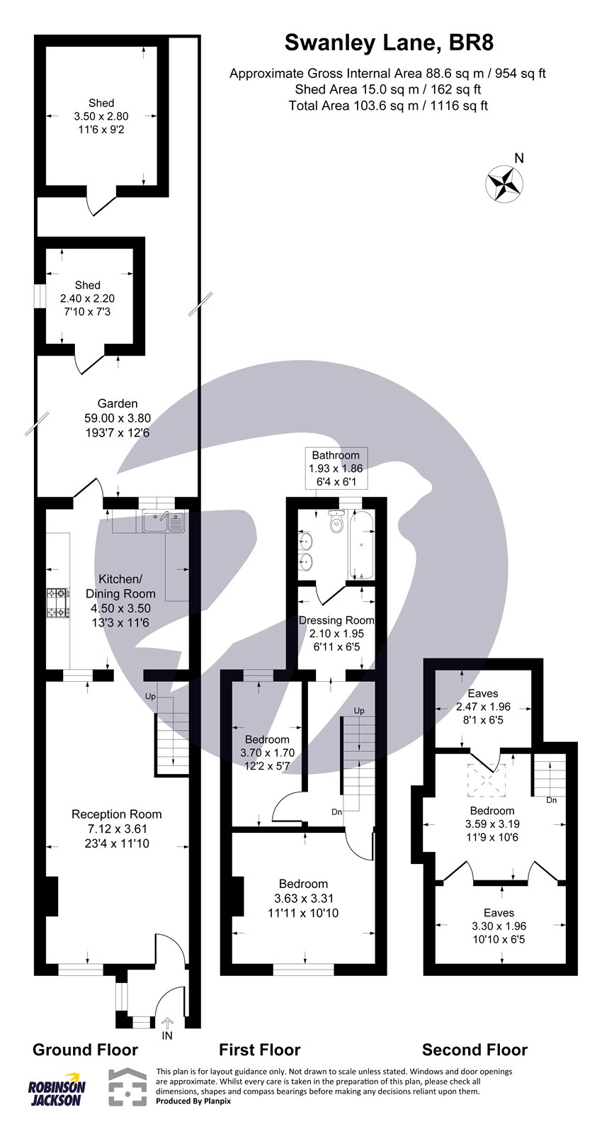 209, Swanley Lane, Kent floorplan