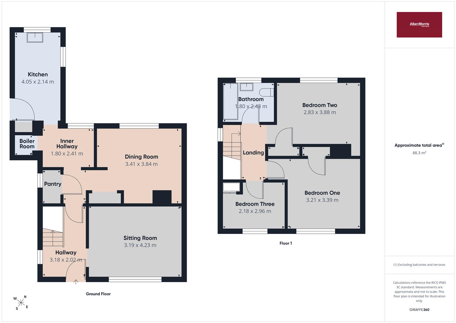 17, Orlin Road, Malvern floorplan