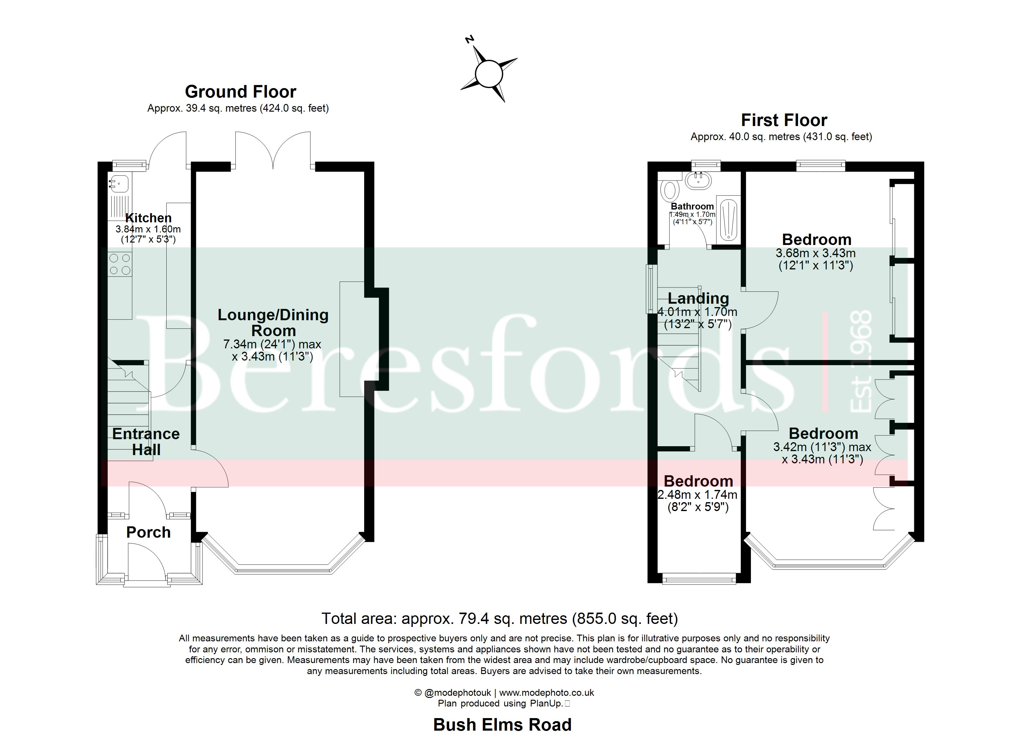 48, Bush Elms Road, Hornchurch floorplan