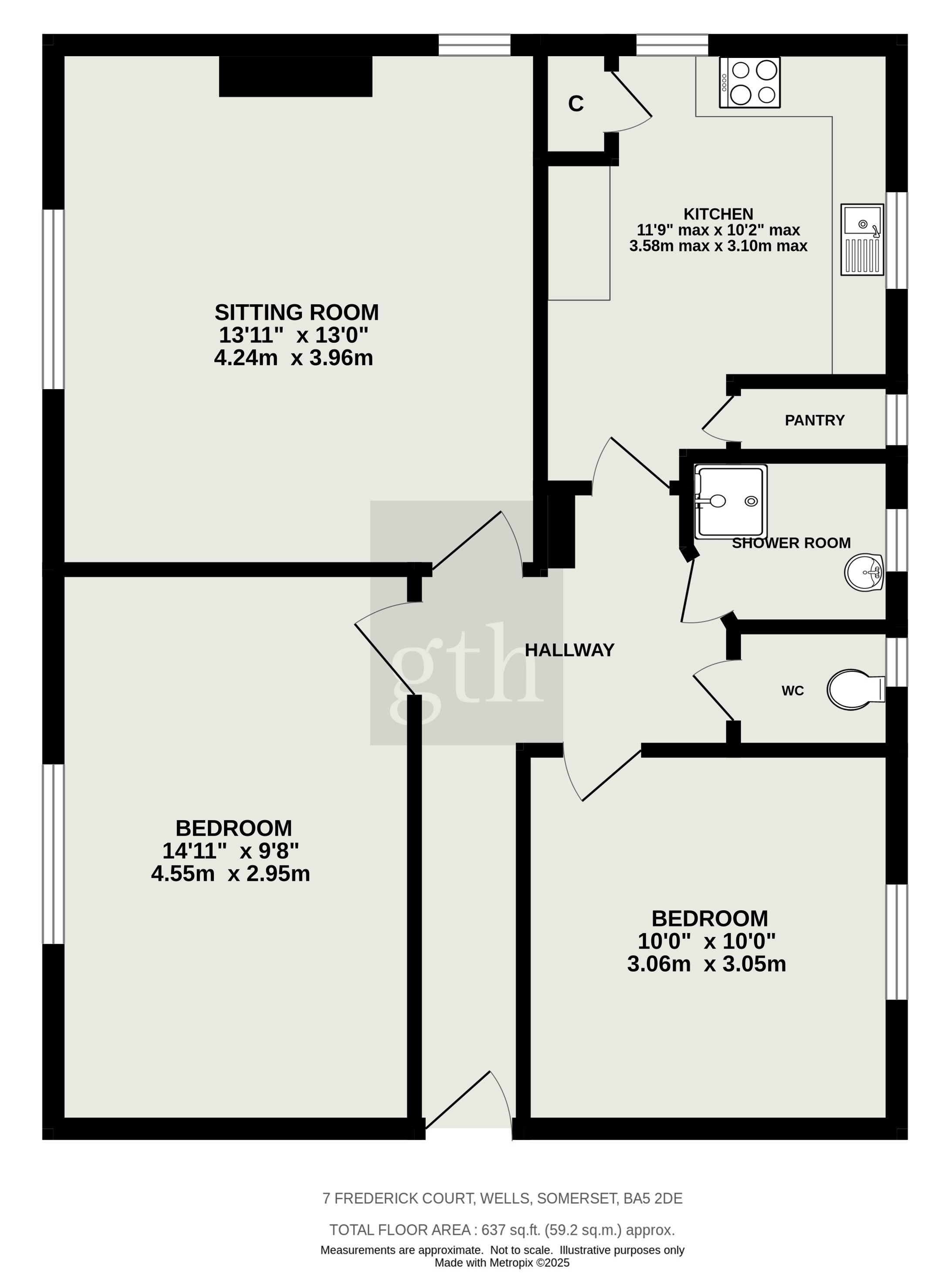 7, Frederick Court, Somerset floorplan