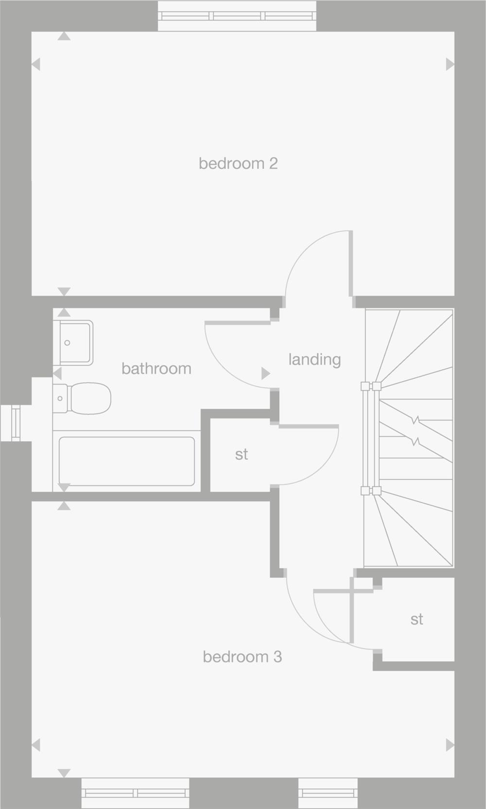 1073, William Heelas Way, South Wokingham floorplan