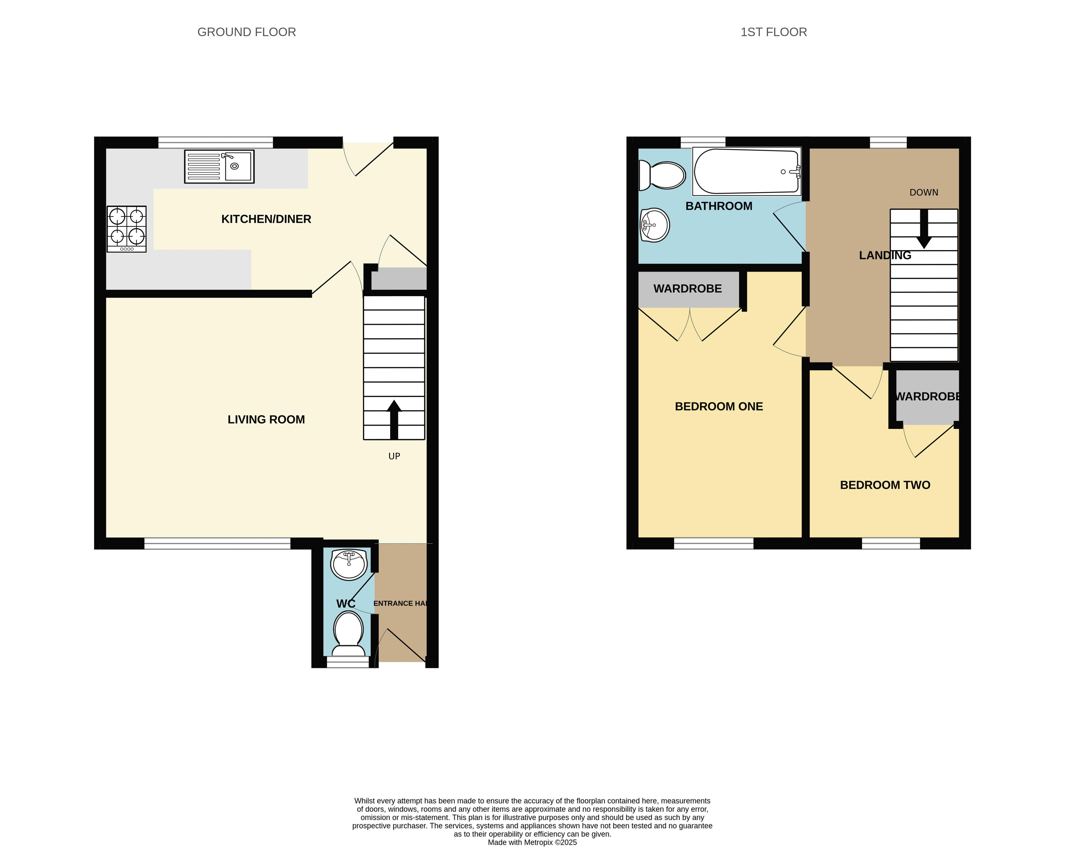 2 The Court, Water Lane, Somerton floorplan